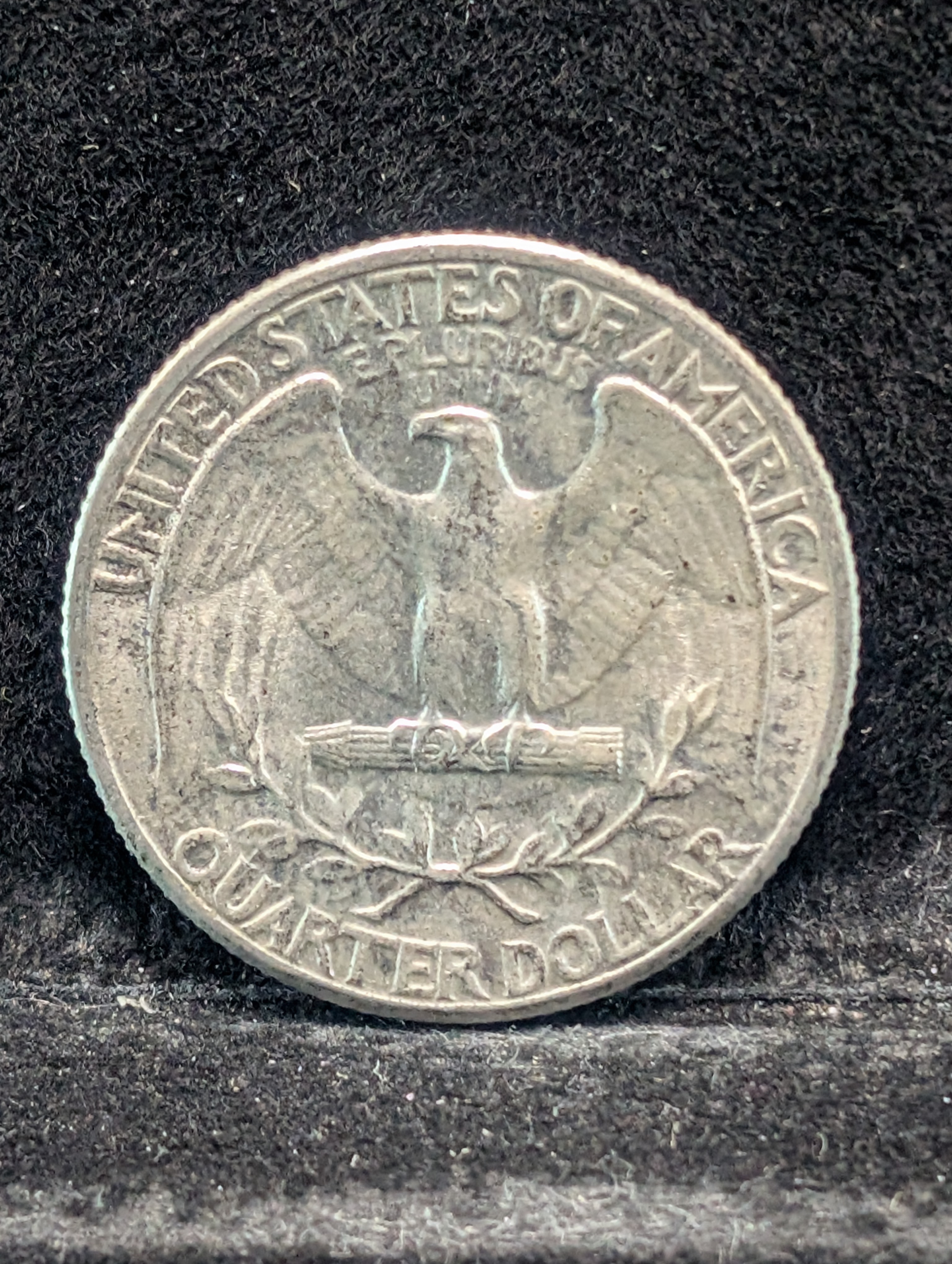 1943-P WWll Era Washington Quarter, 90% Silver