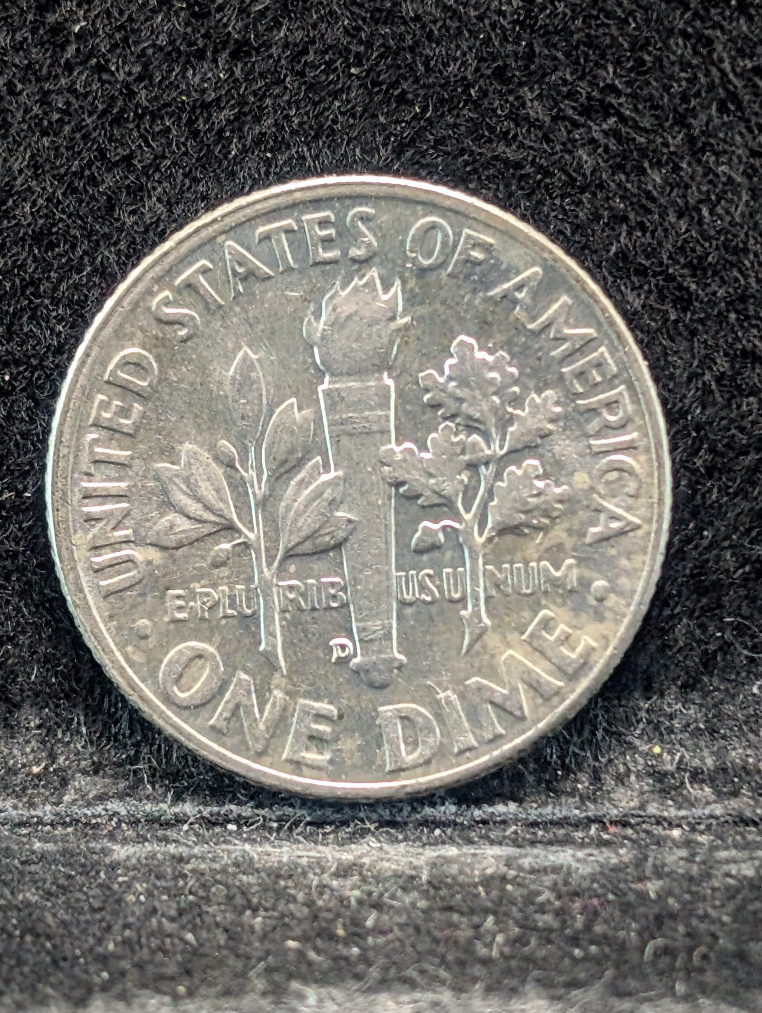 1958-D Roosevelt Dime, 90% Silver