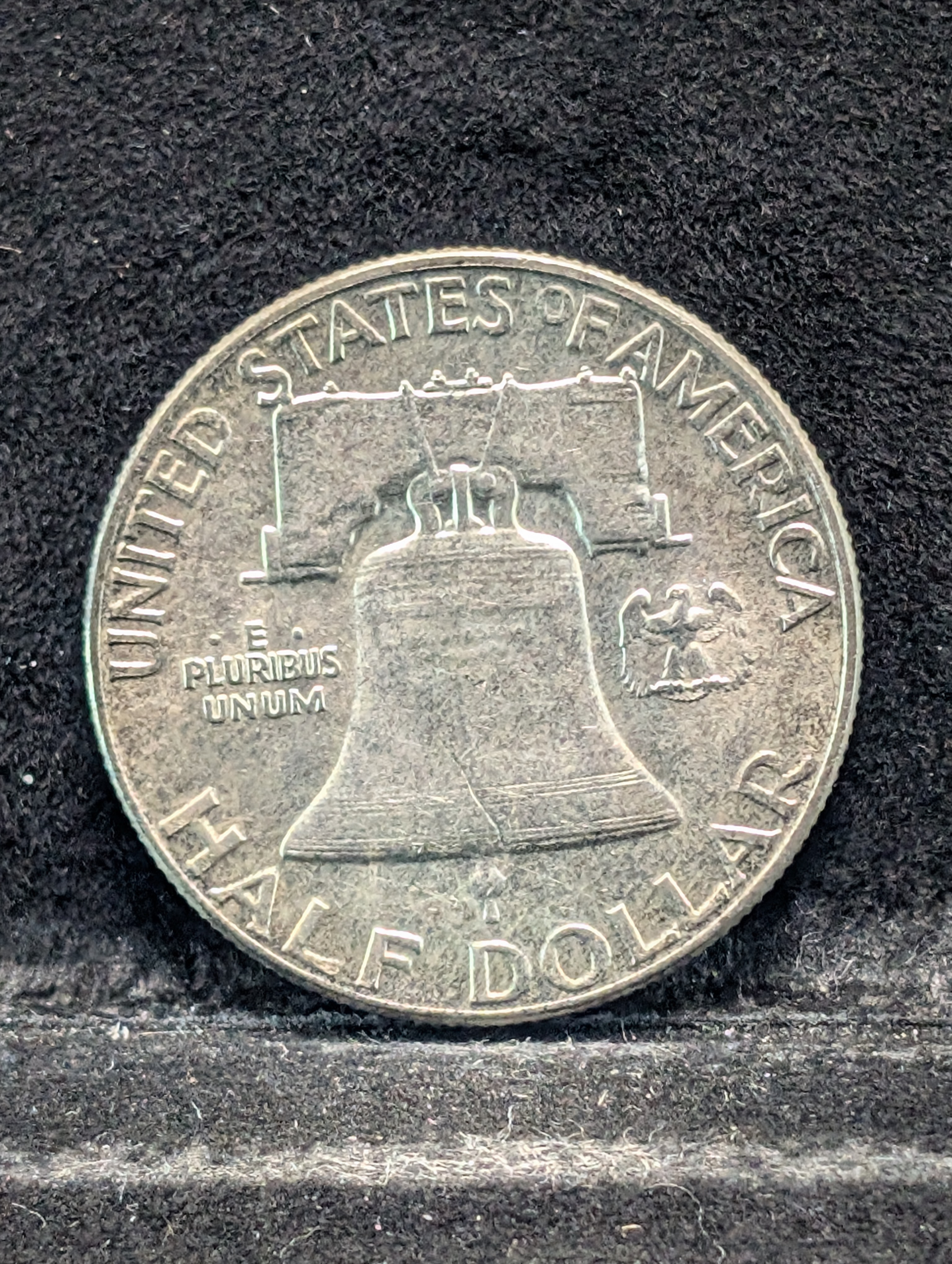 1956-P Franklin Half Dollar, 90% Silver