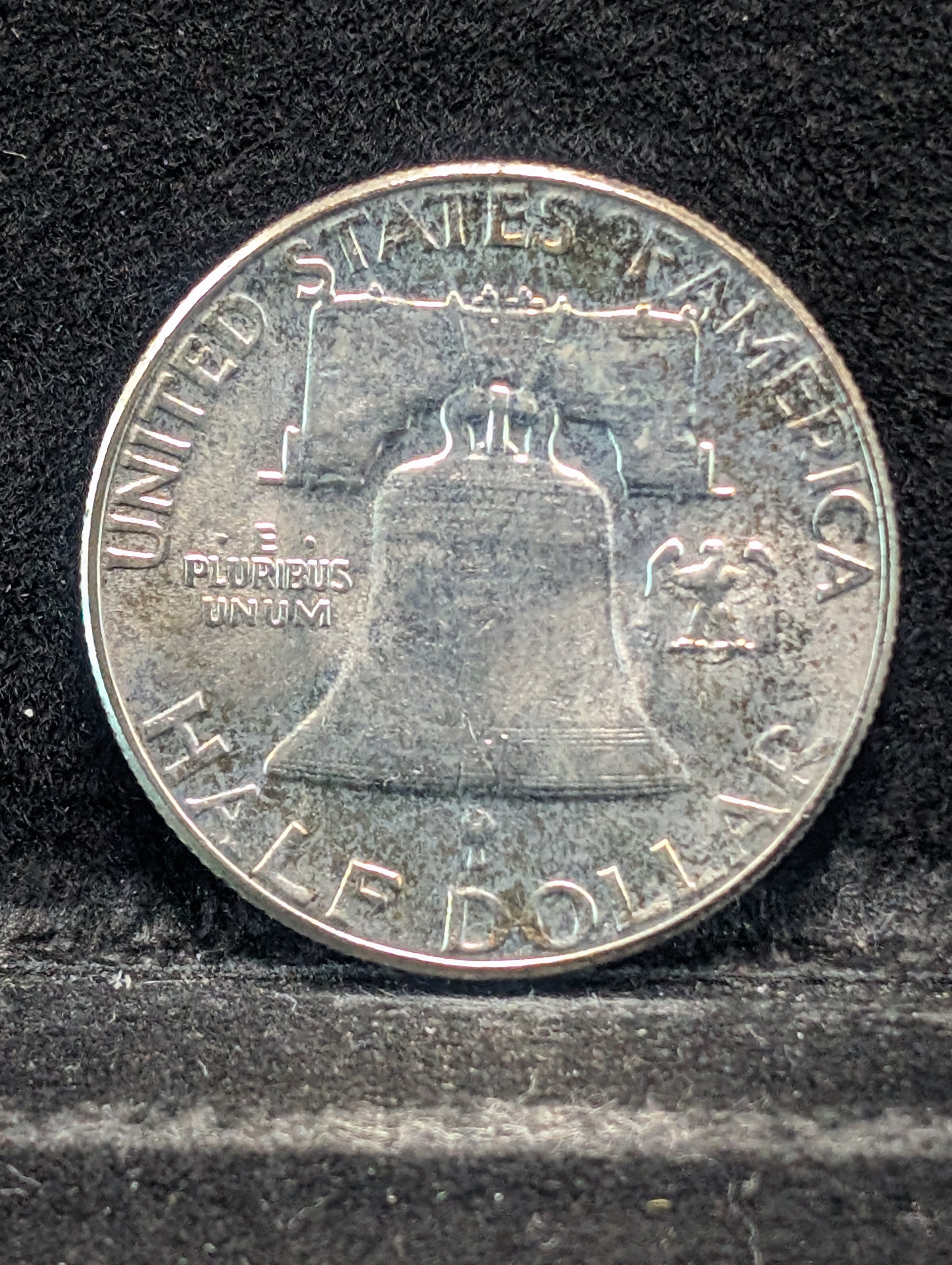 1955-P Franklin Half Dollar, 90% Silver