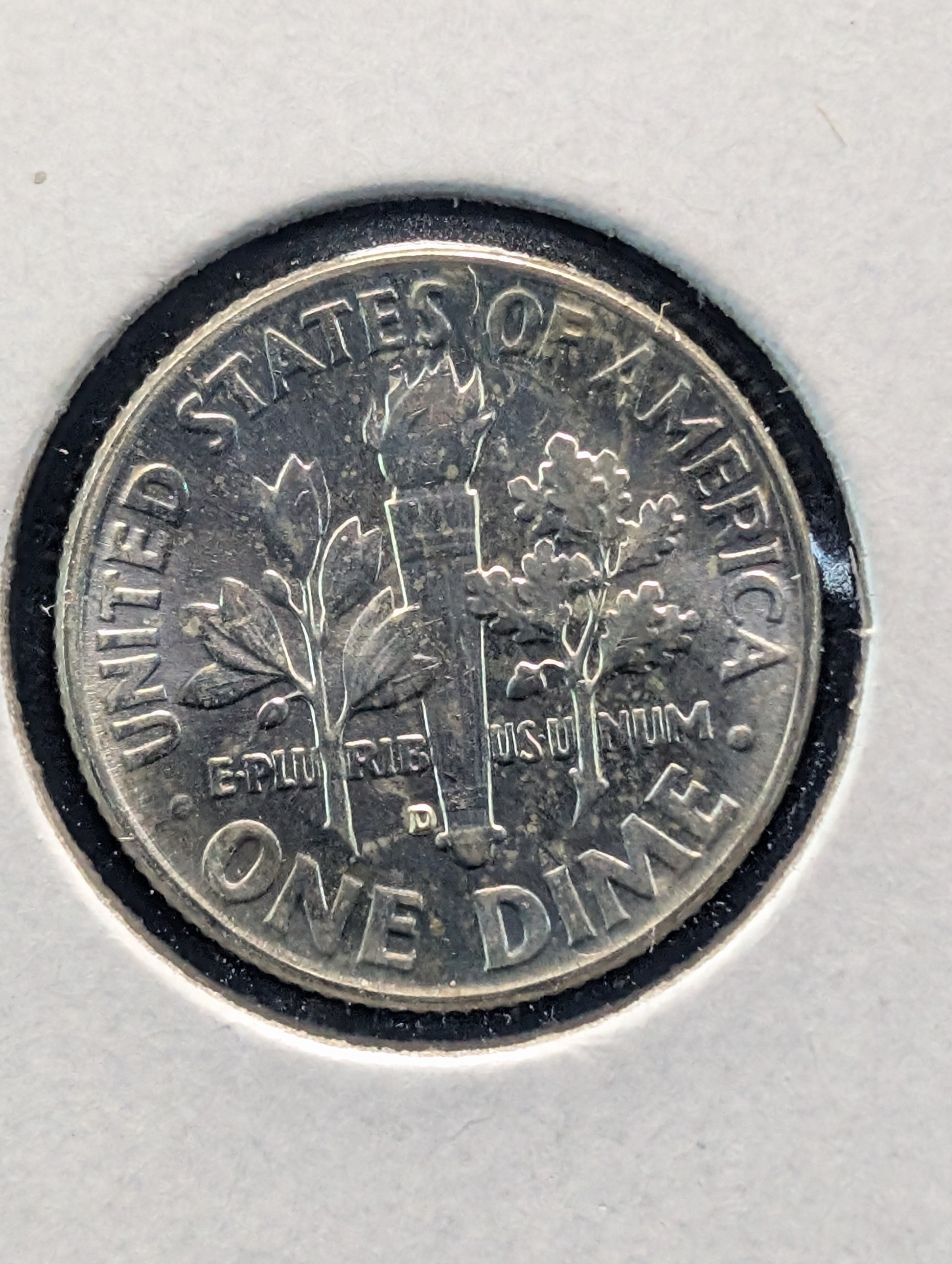1962-D Roosevelt Dime, 90% Silver