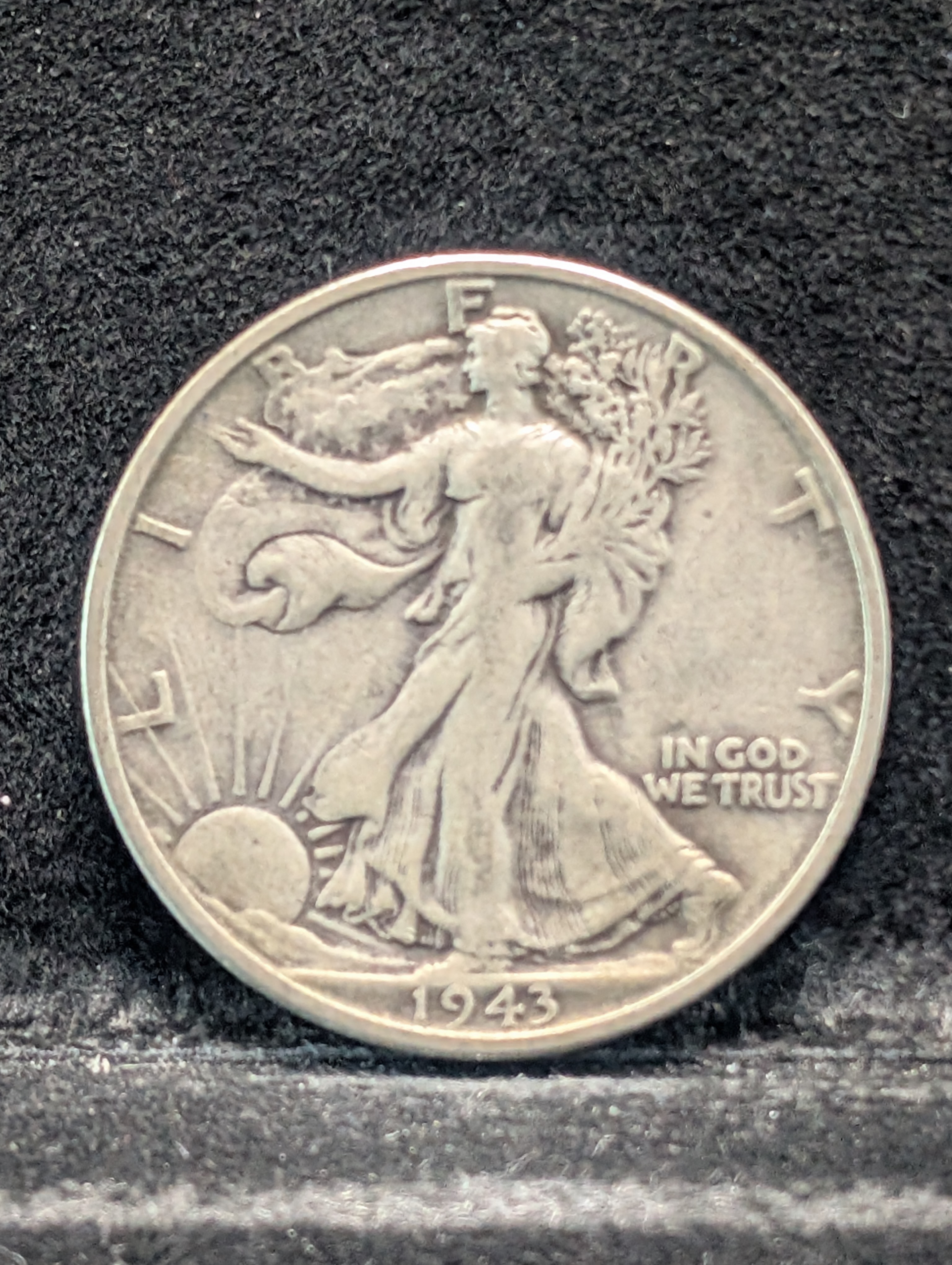 1943-S Walking Liberty Half Dollar, 90% Silver