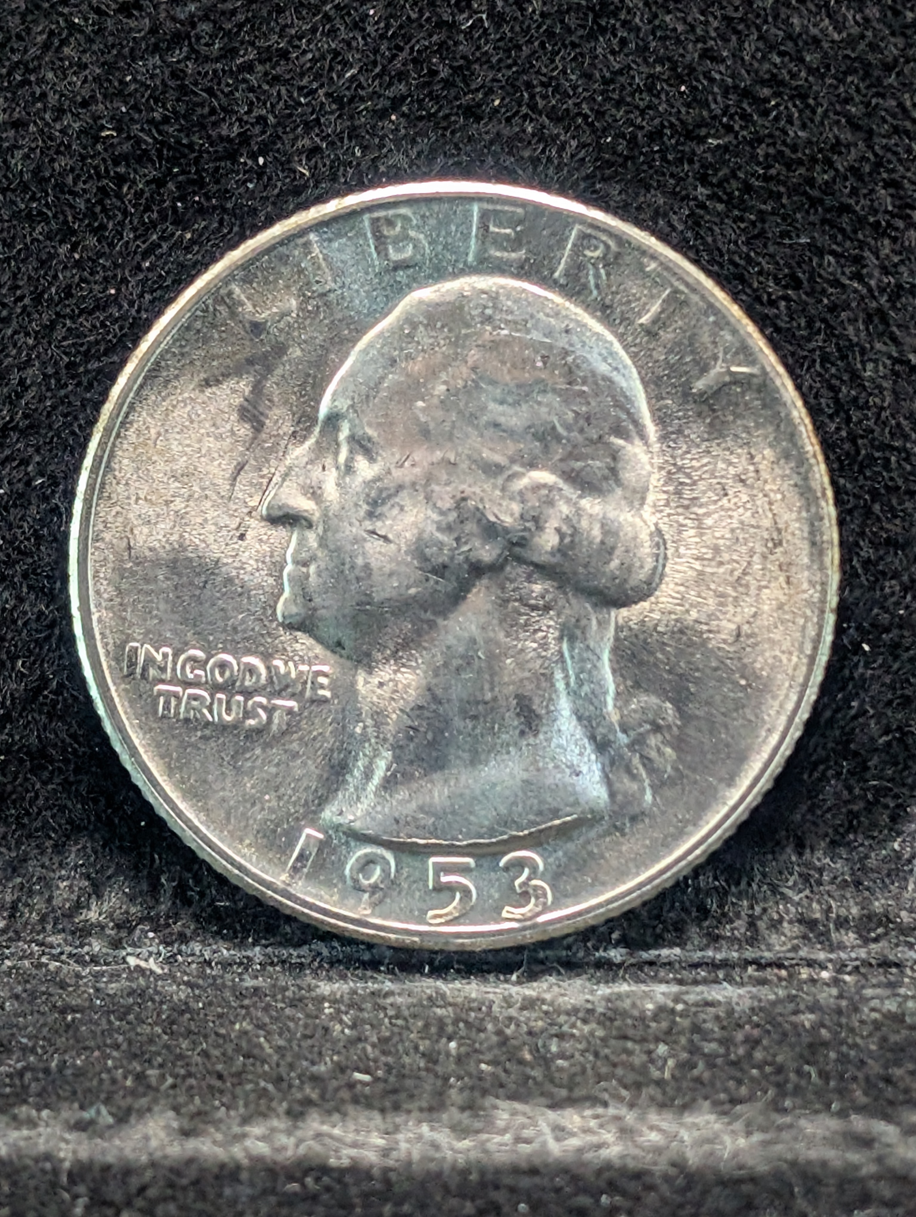 1953-S Washington Quarter, 90% Silver
