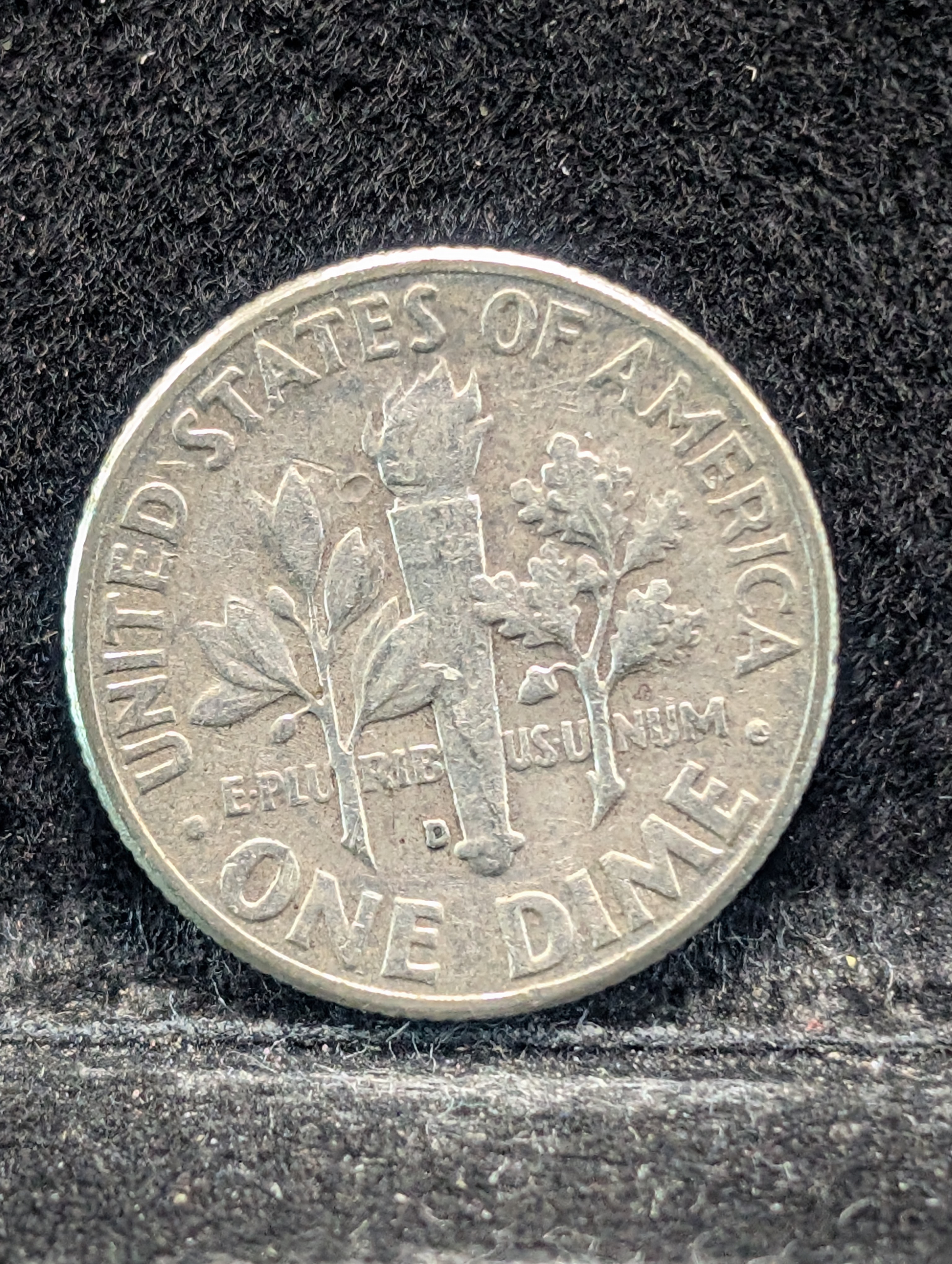 1963-D Roosevelt Dime, 90% Silver