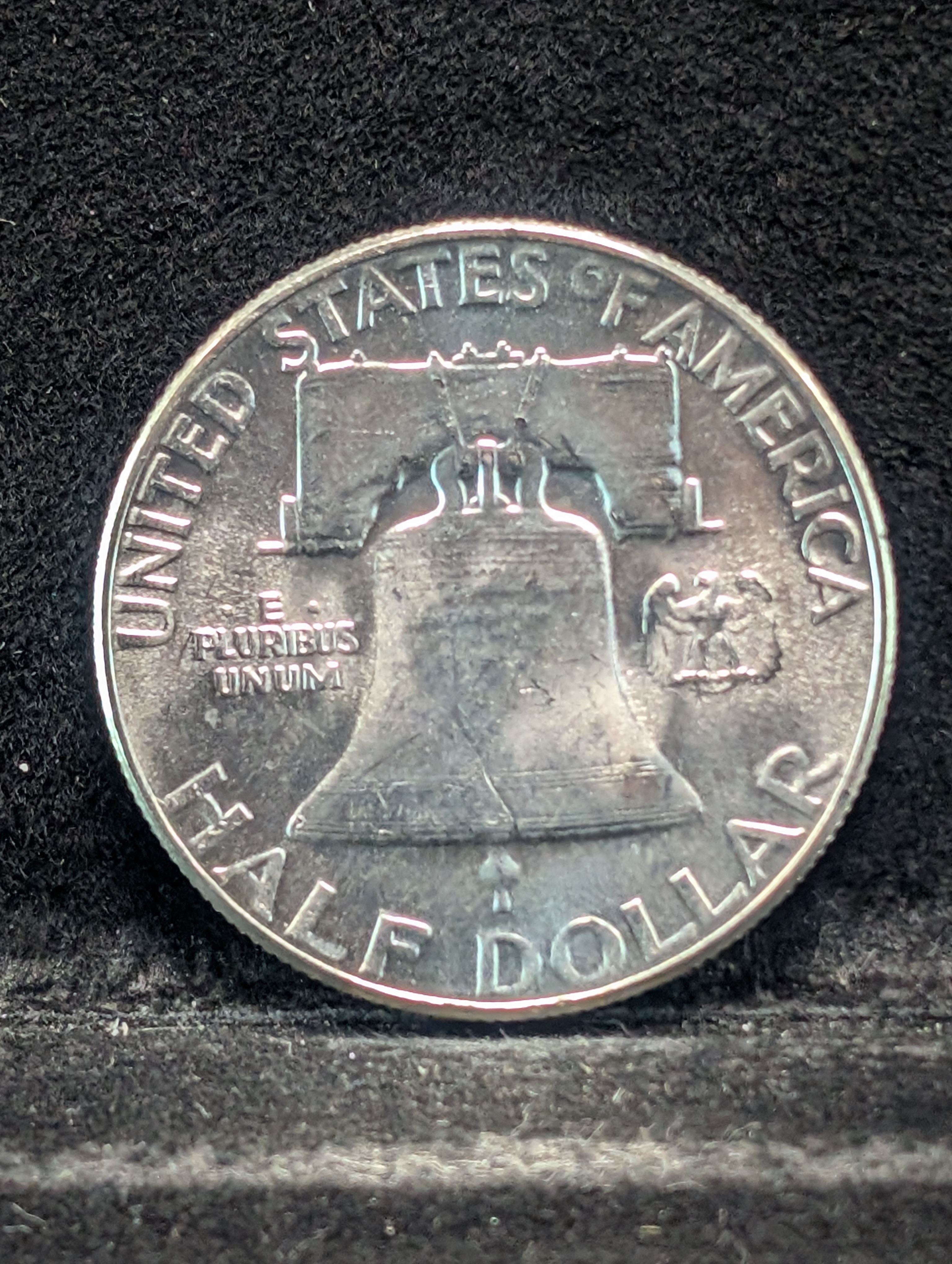 1954-P Franklin Half Dollar, 90% Silver