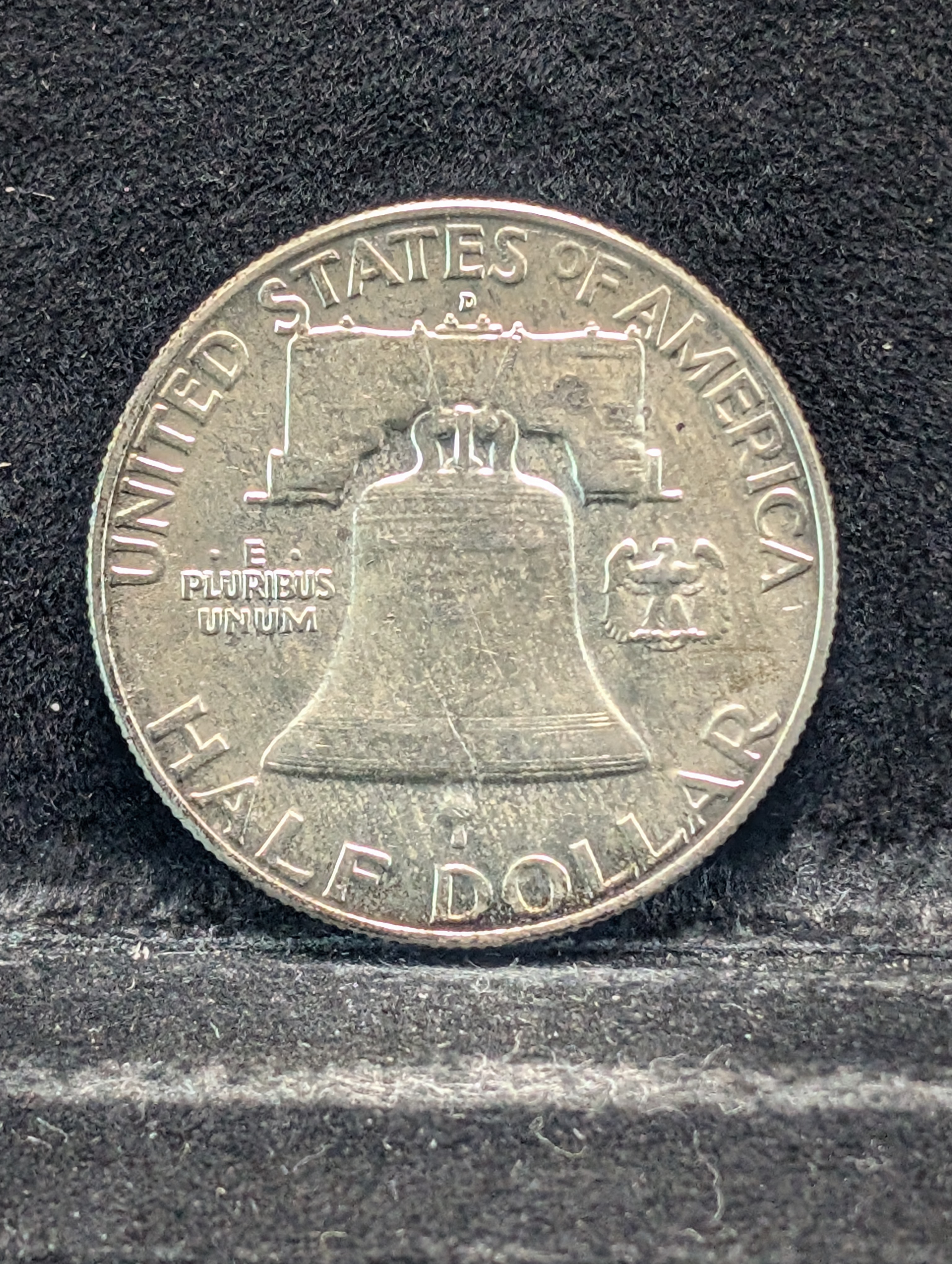 1958-D Franklin Half Dollar, 90% Silver