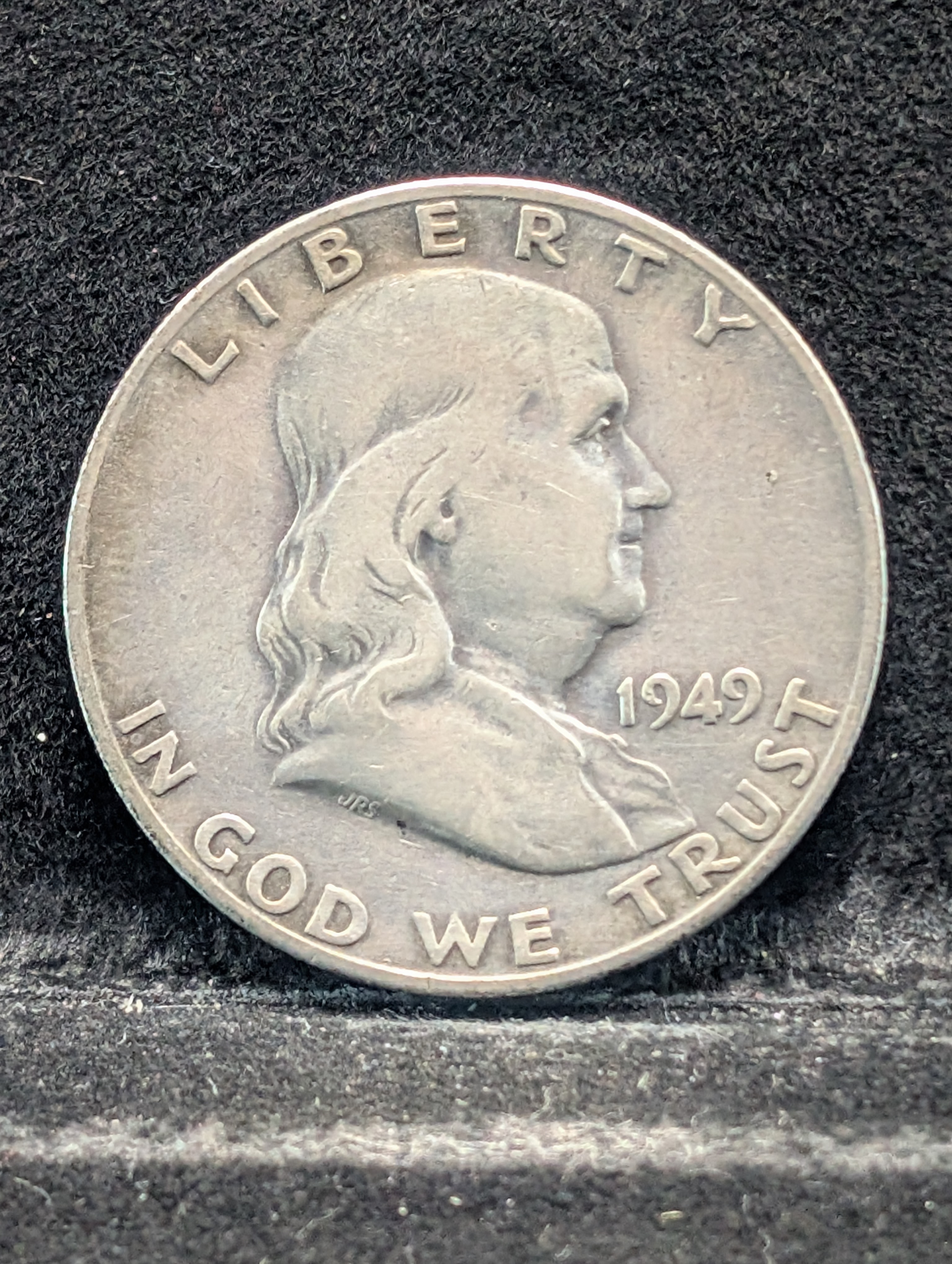 1949-S Franklin Half Dollar, 90% Silver