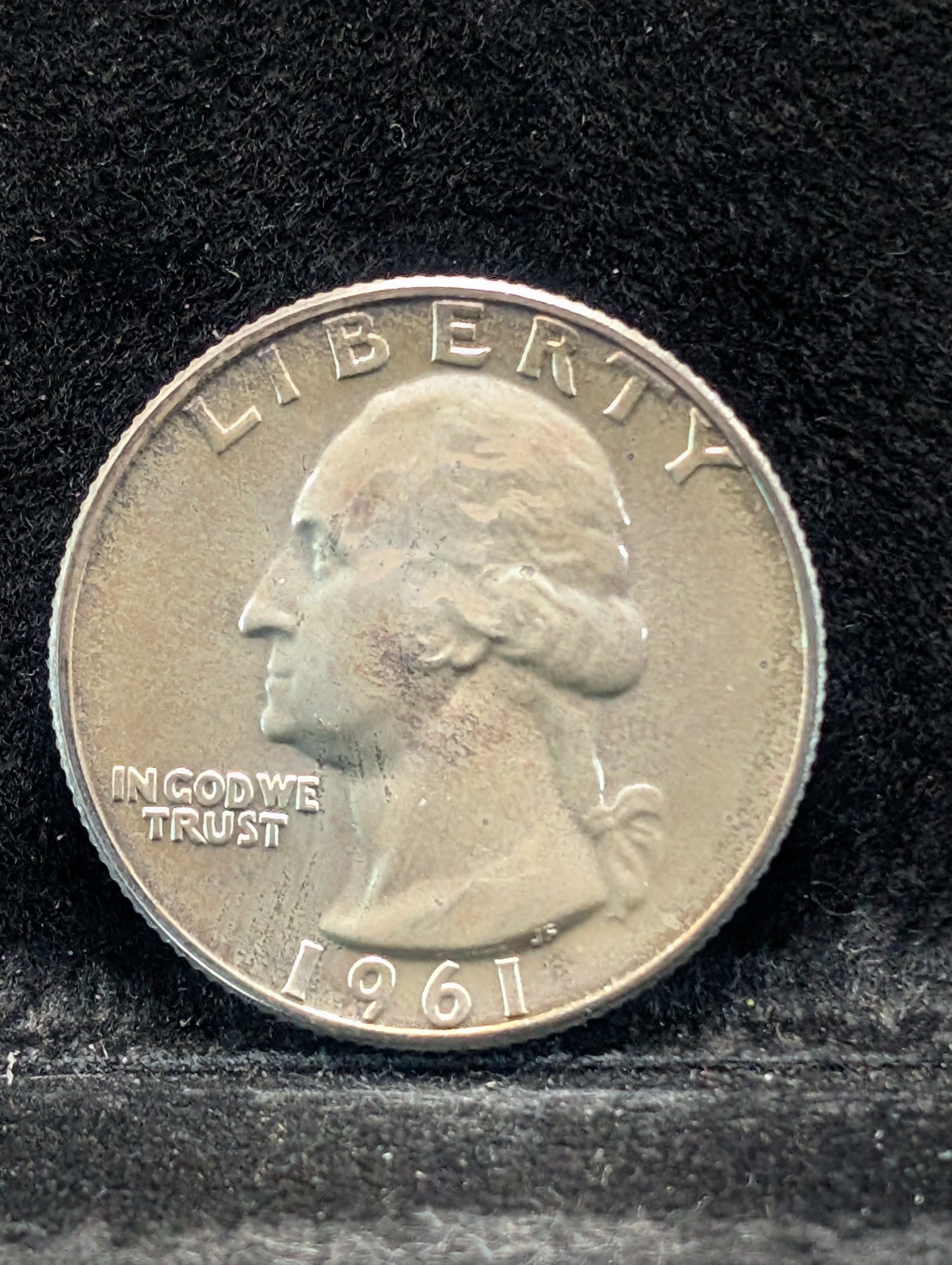 1961-P Washington Quarter, 90% Silver