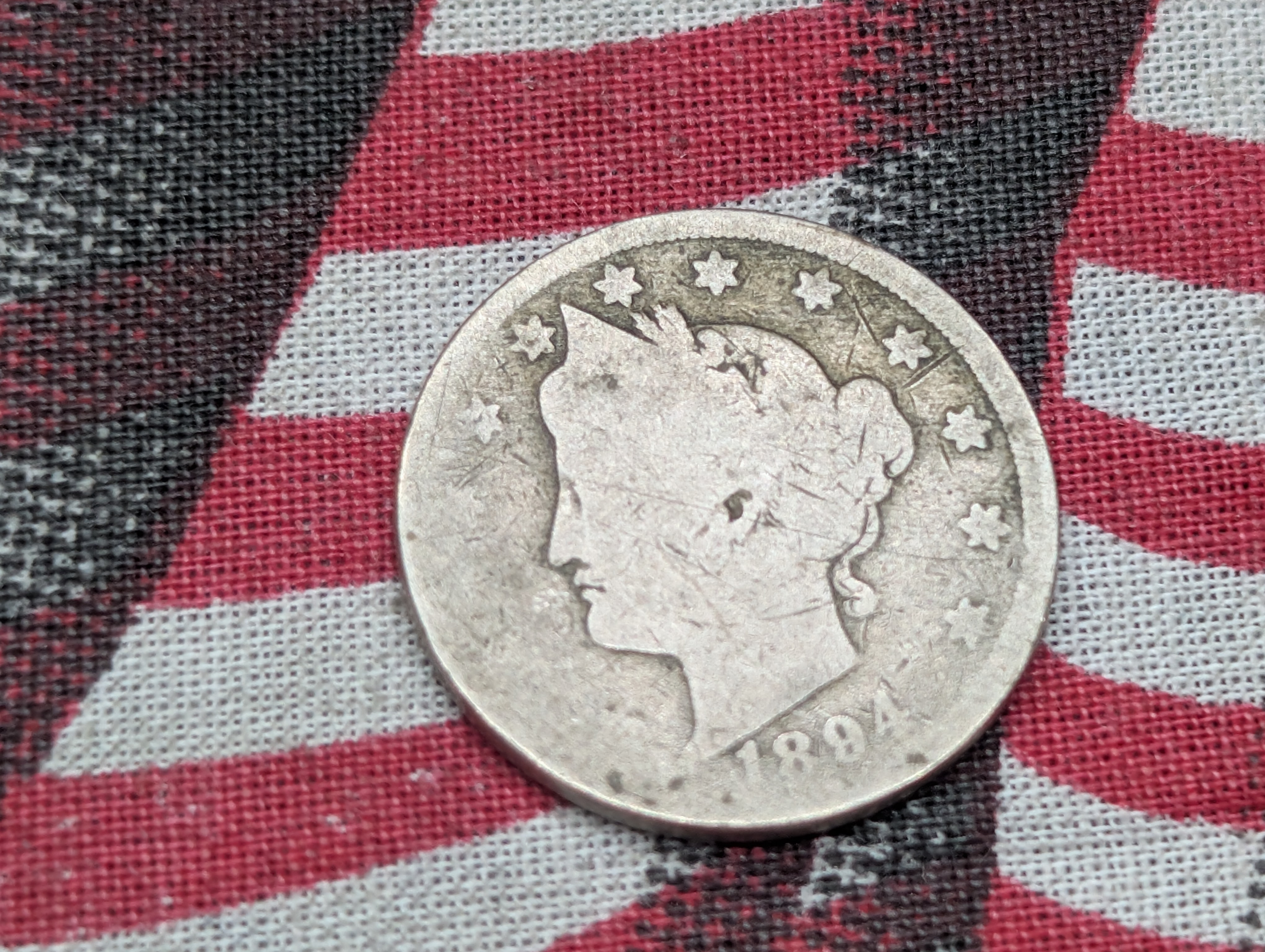 1894 Liberty Head V Nickel