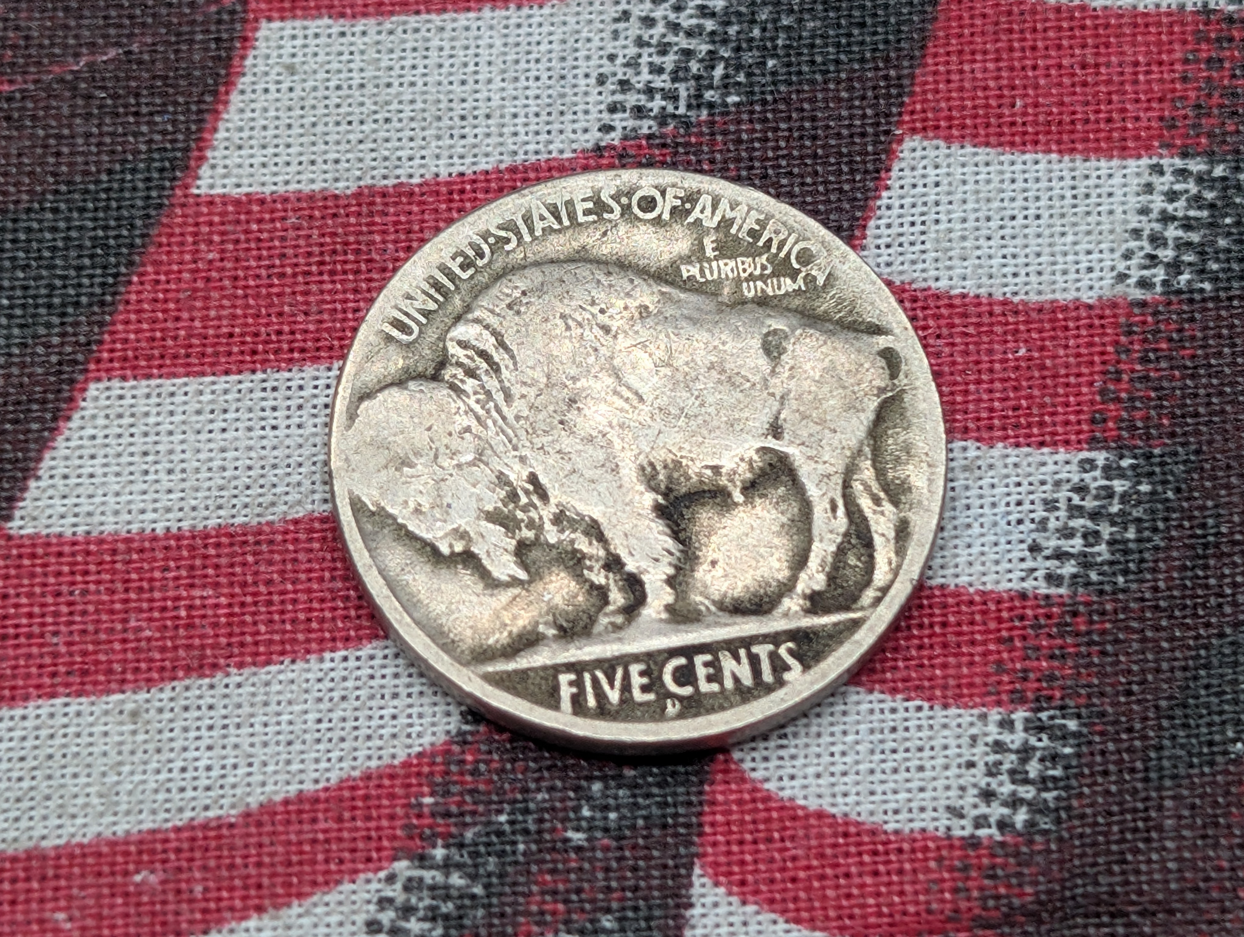 1926-D Indian Head Buffalo Nickel - 5,638,000 Minted