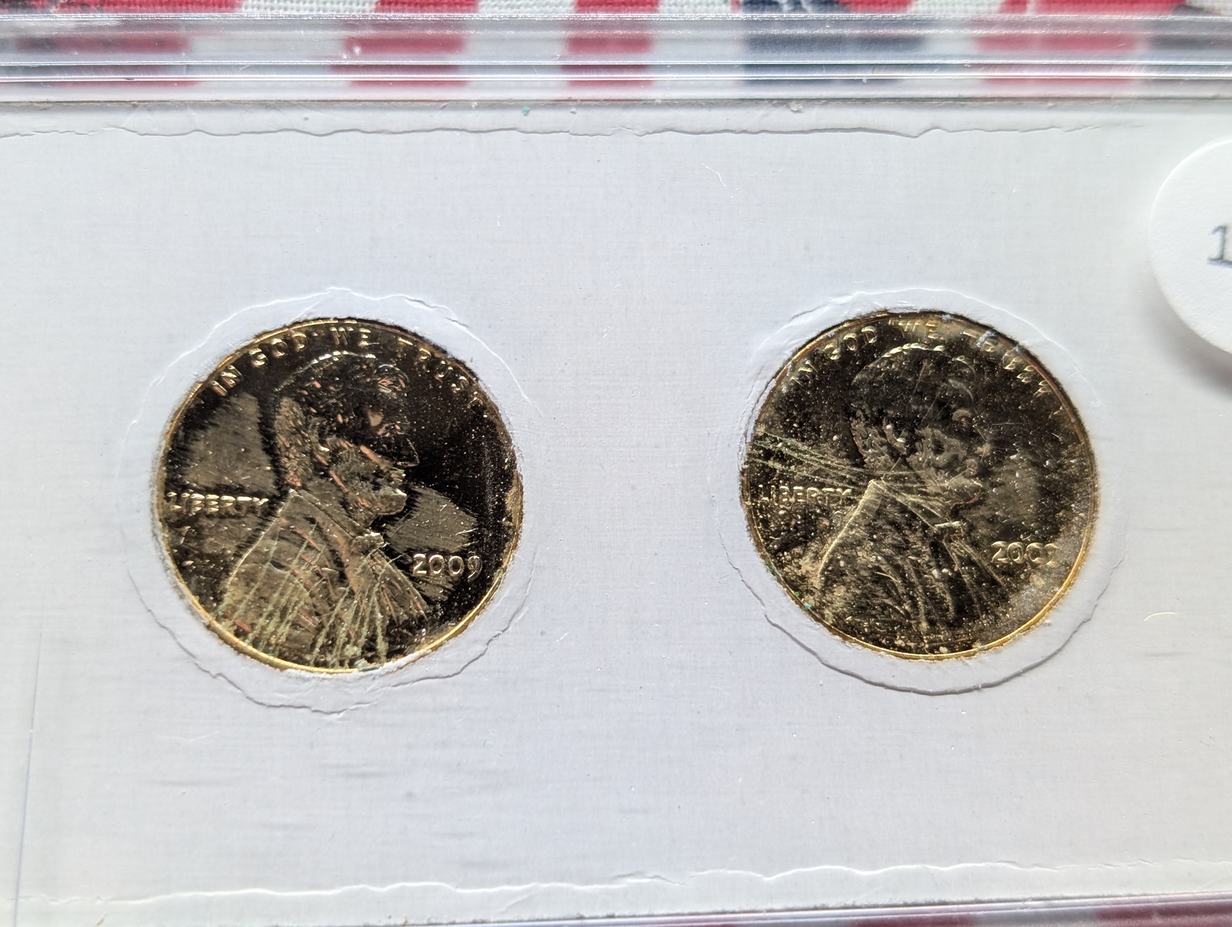 2009 Lincoln Bicentennial Cents Set & 1964 Lincoln Speaks Counterstamped Memorial Cents Set