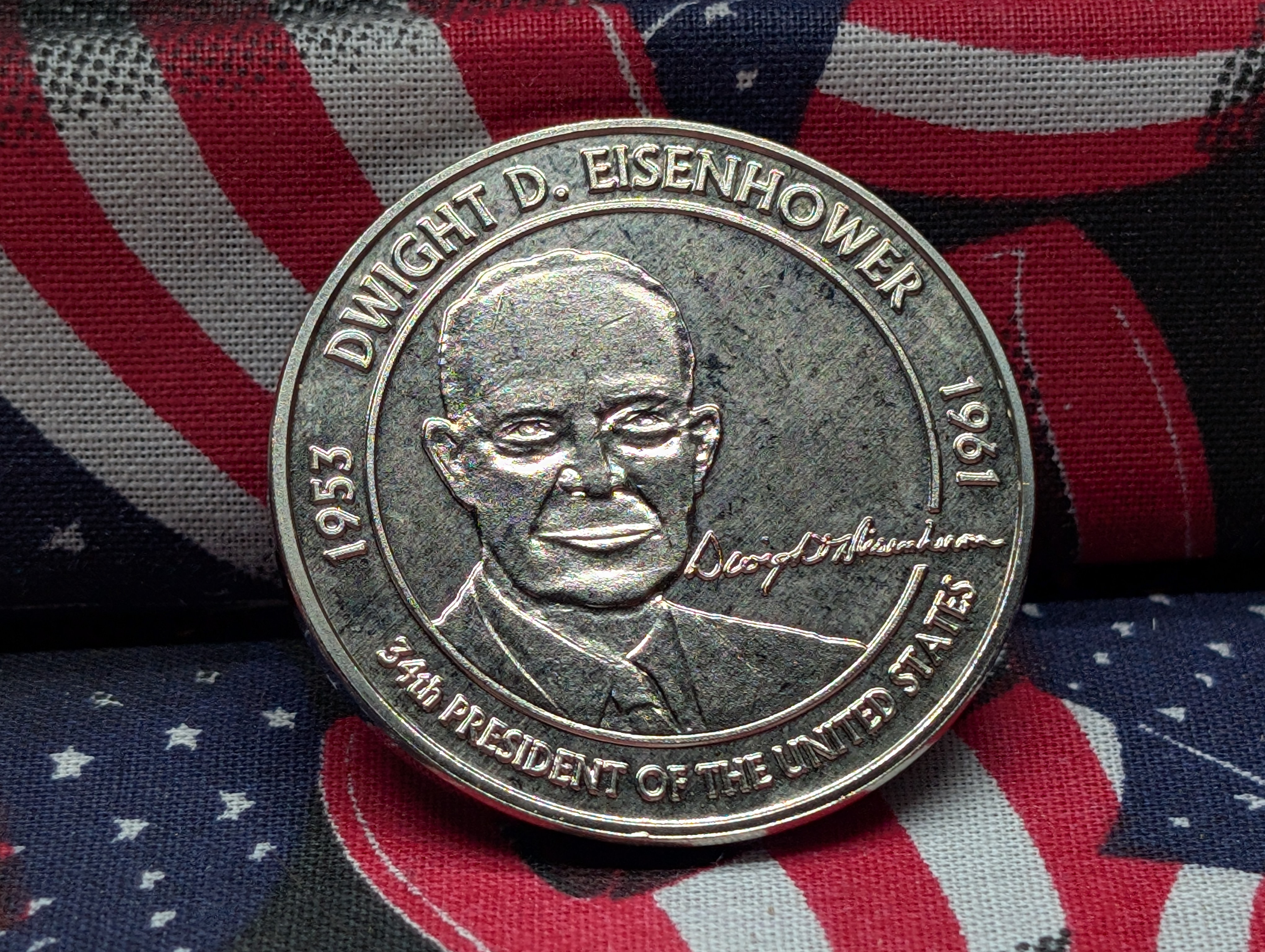 1953 to 1961 Dwight D. Eisenhower Medal