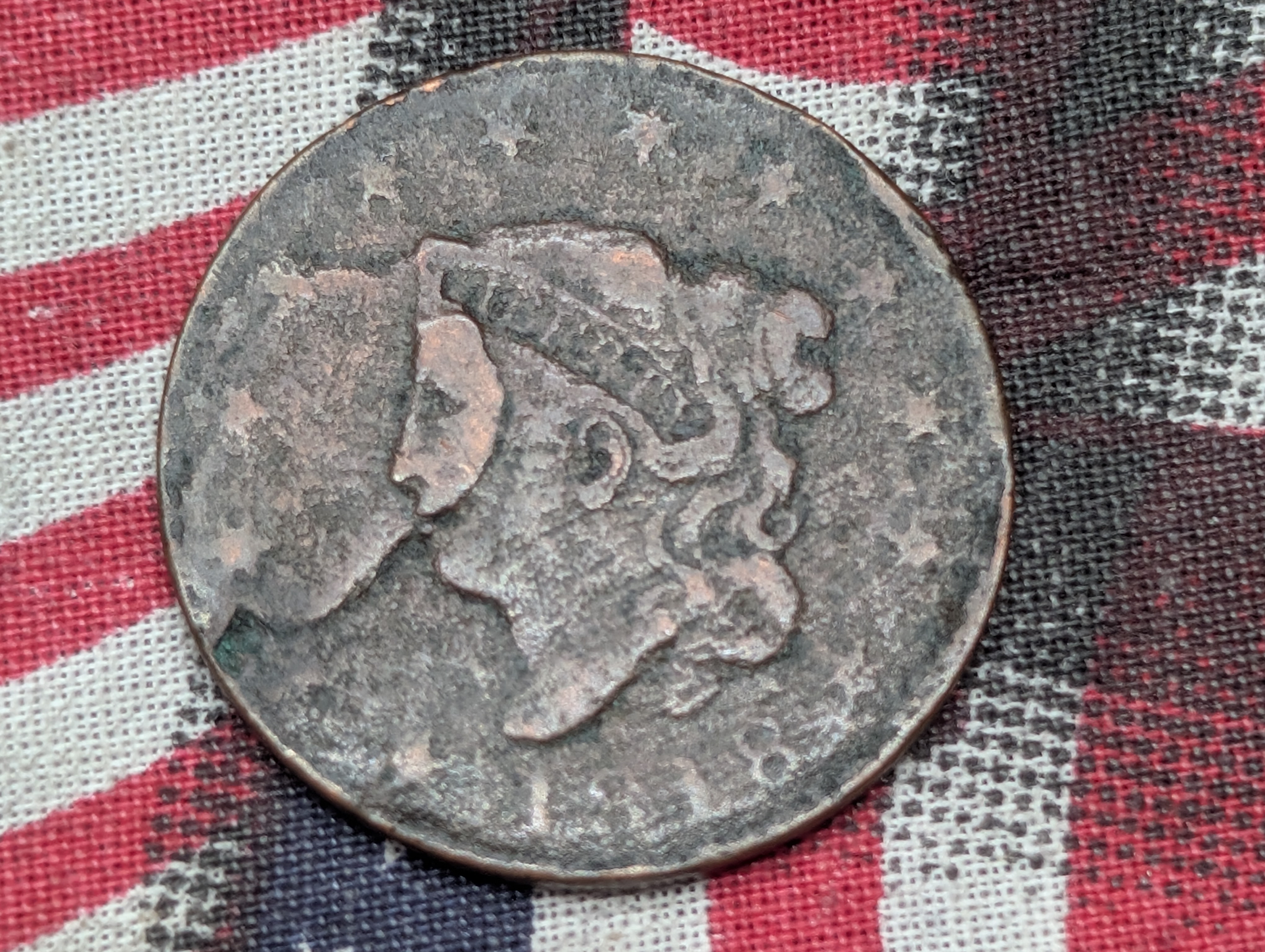 1818 Matron Head Large Cent
