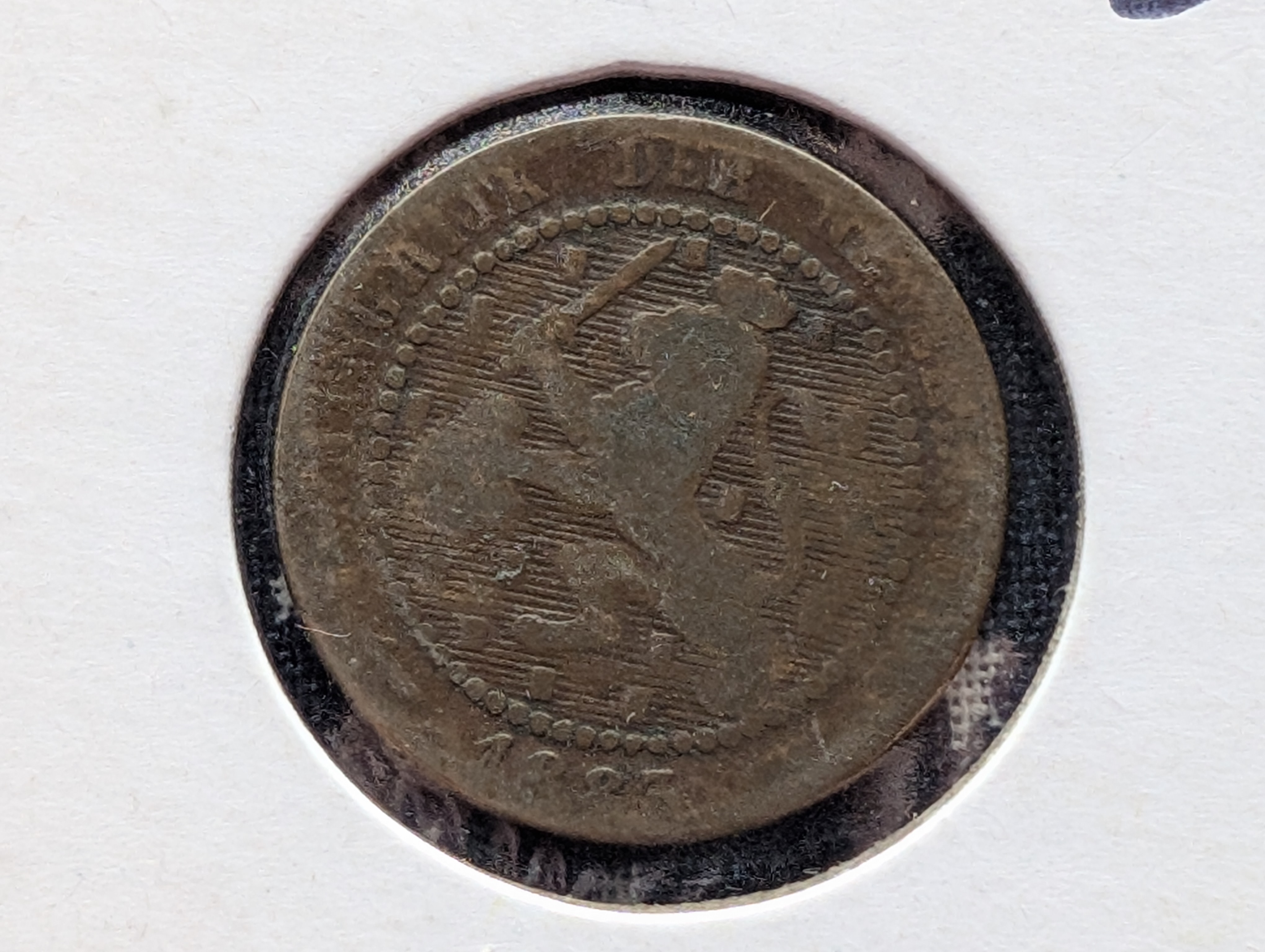 1883 Netherlands 1 Cent