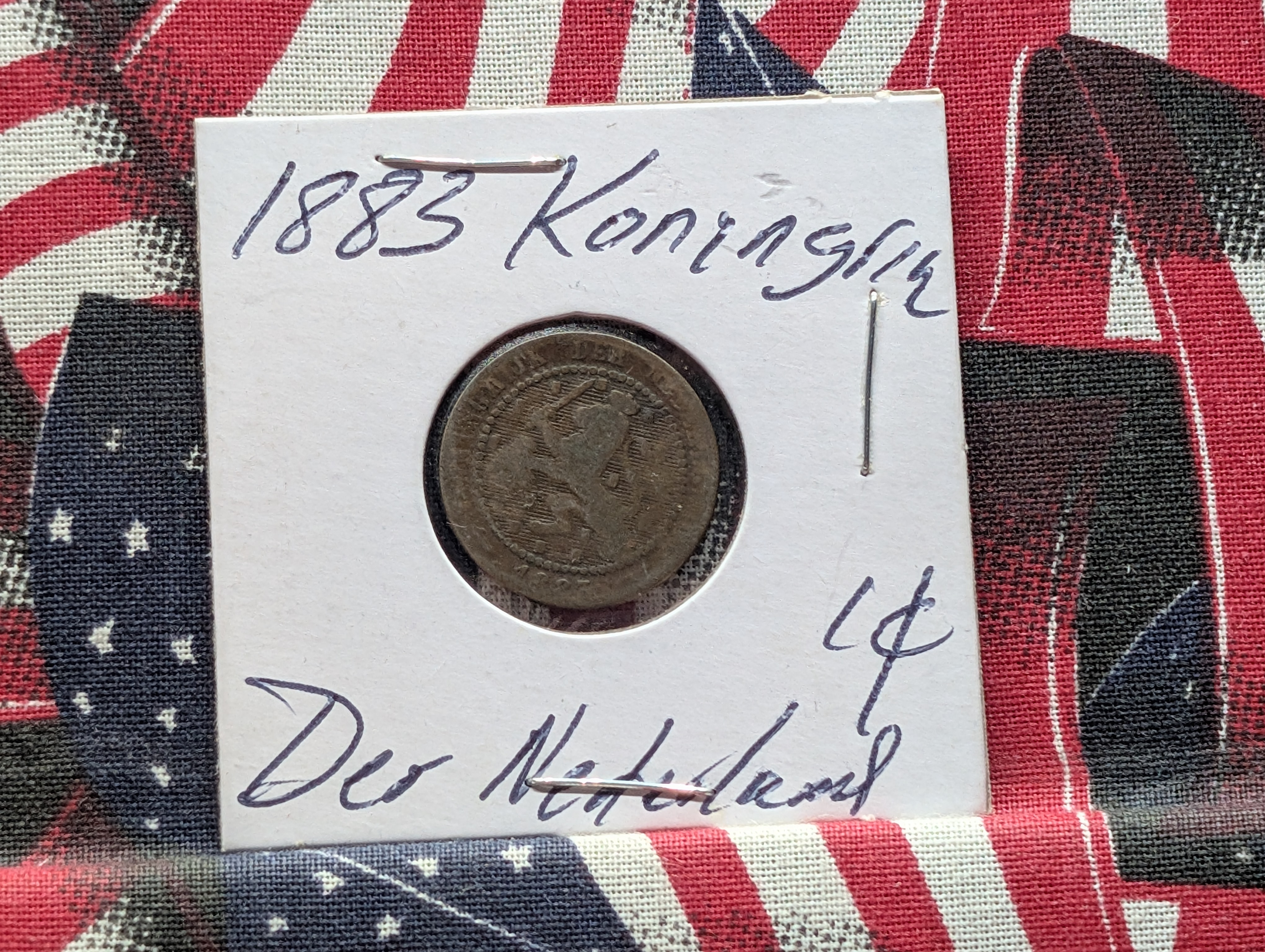1883 Netherlands 1 Cent