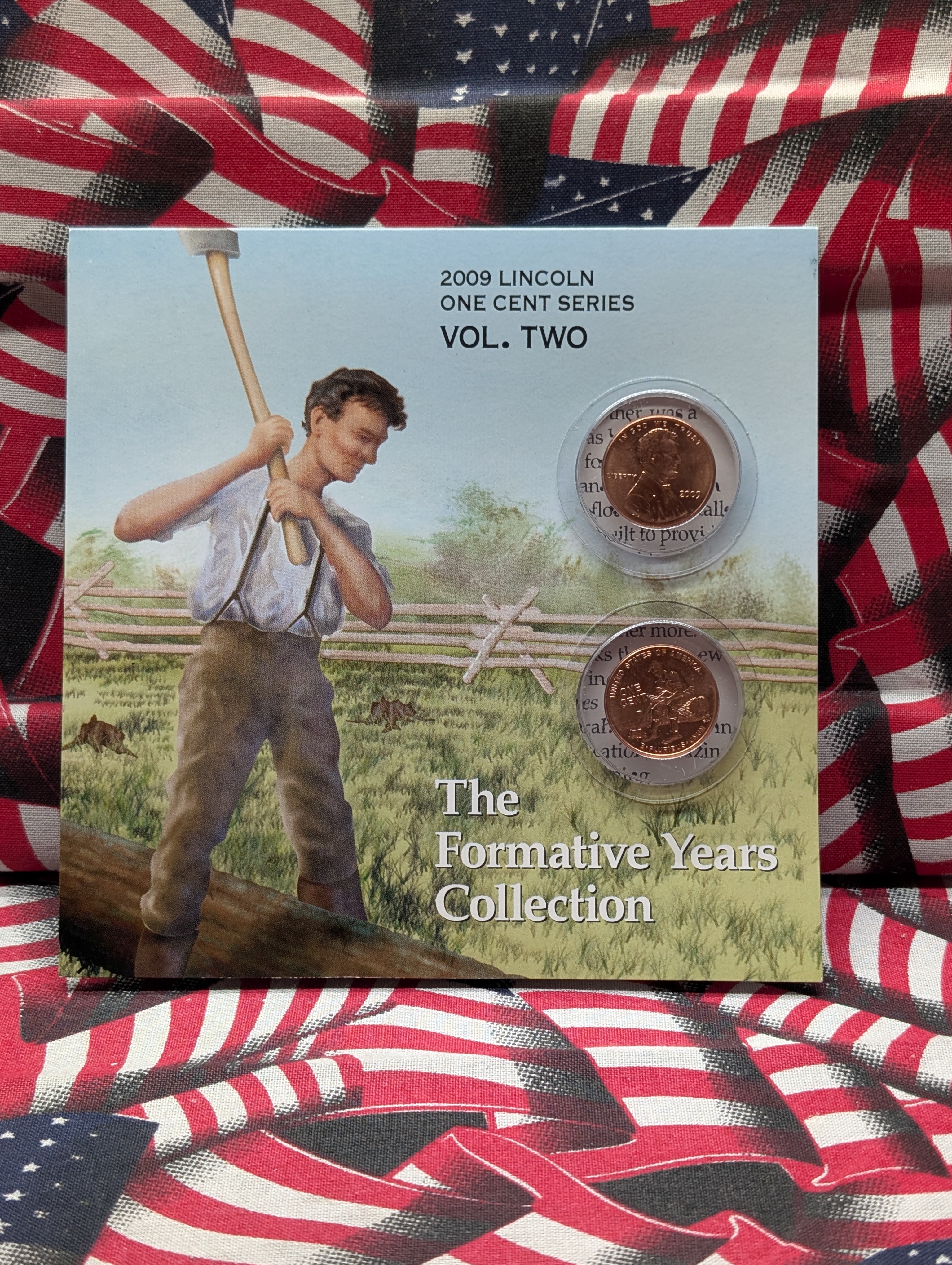 Vol 1 & Vol 2 - 2009 Lincoln Cent Series, Formative Years & Childhood
