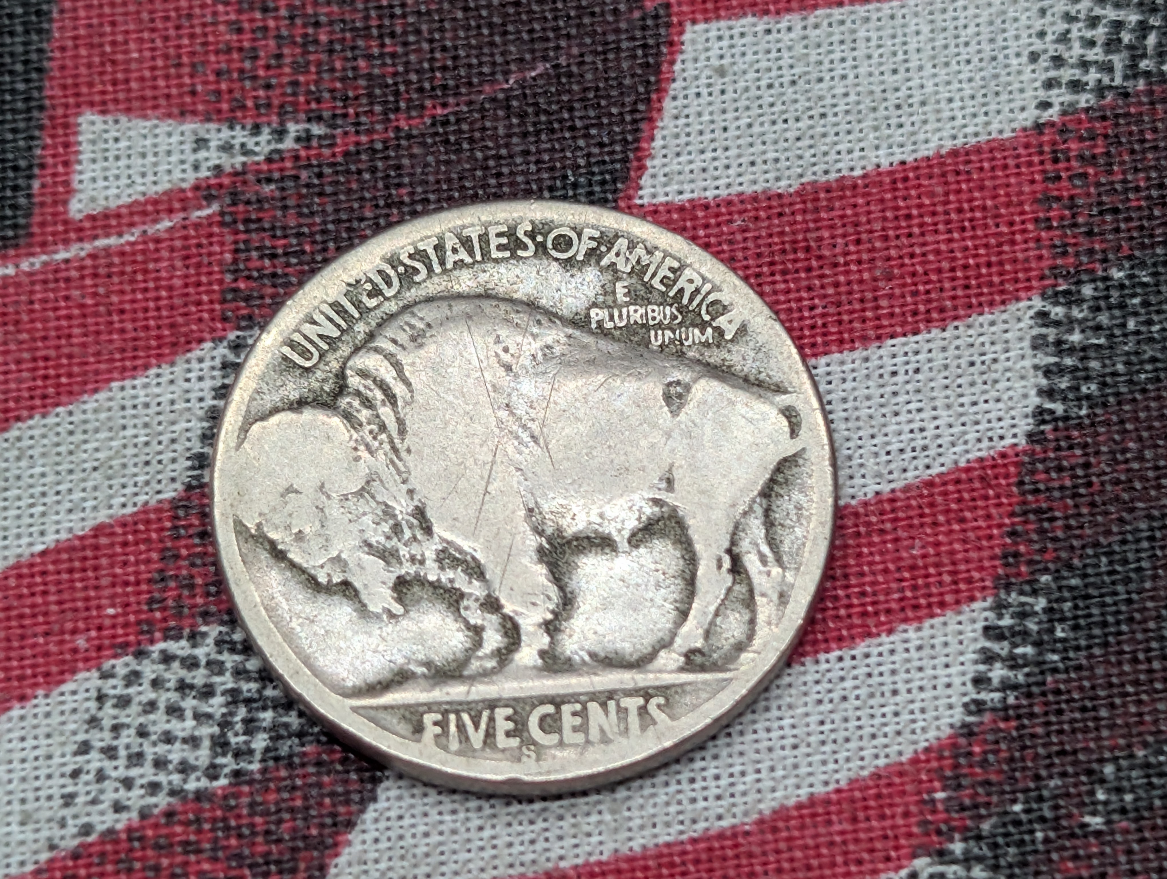 1923-S Indian Head Buffalo Nickel - 6,142,000 Minted