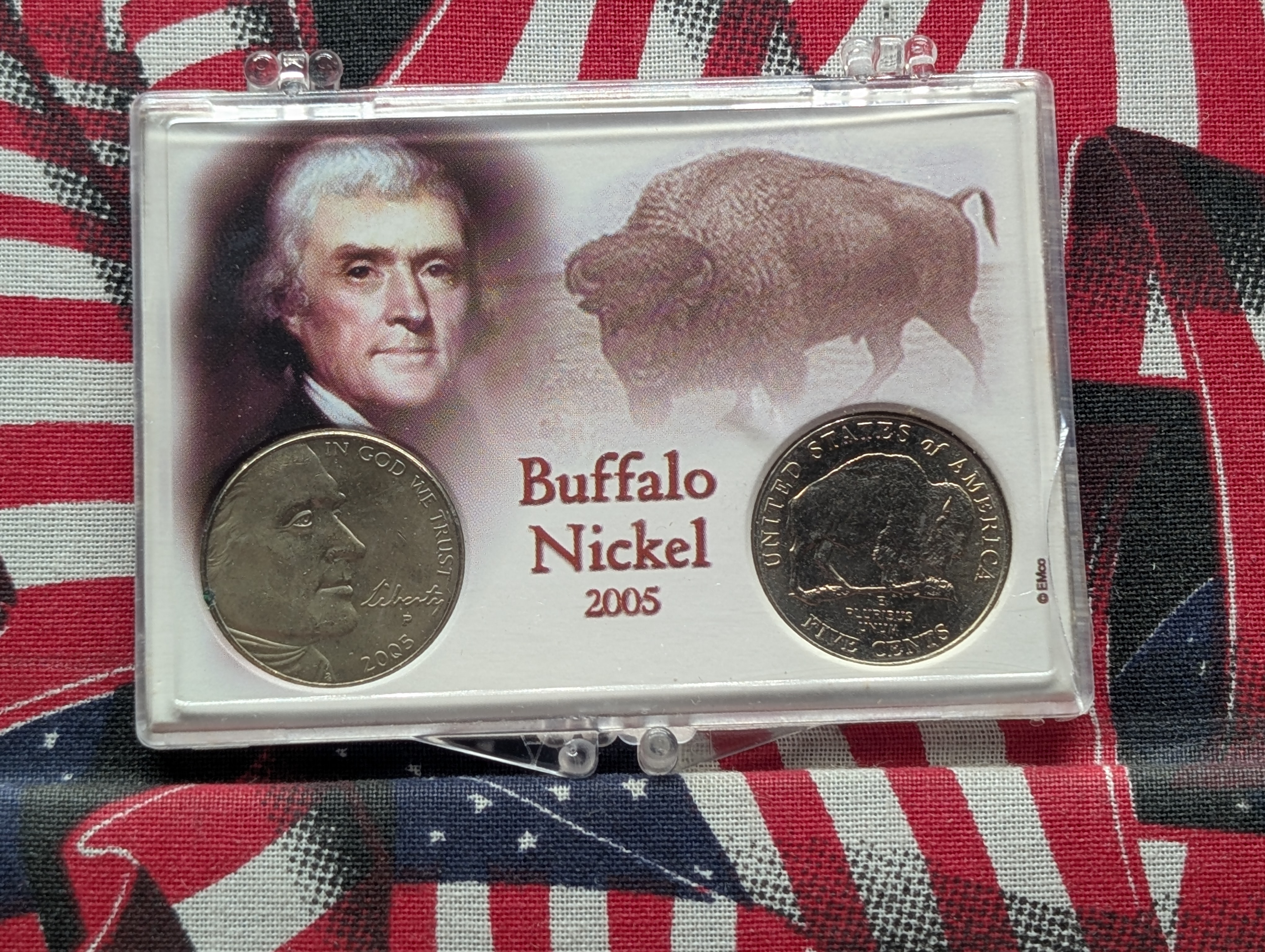 2005 P&D Westward Journey Bison Nickel Set