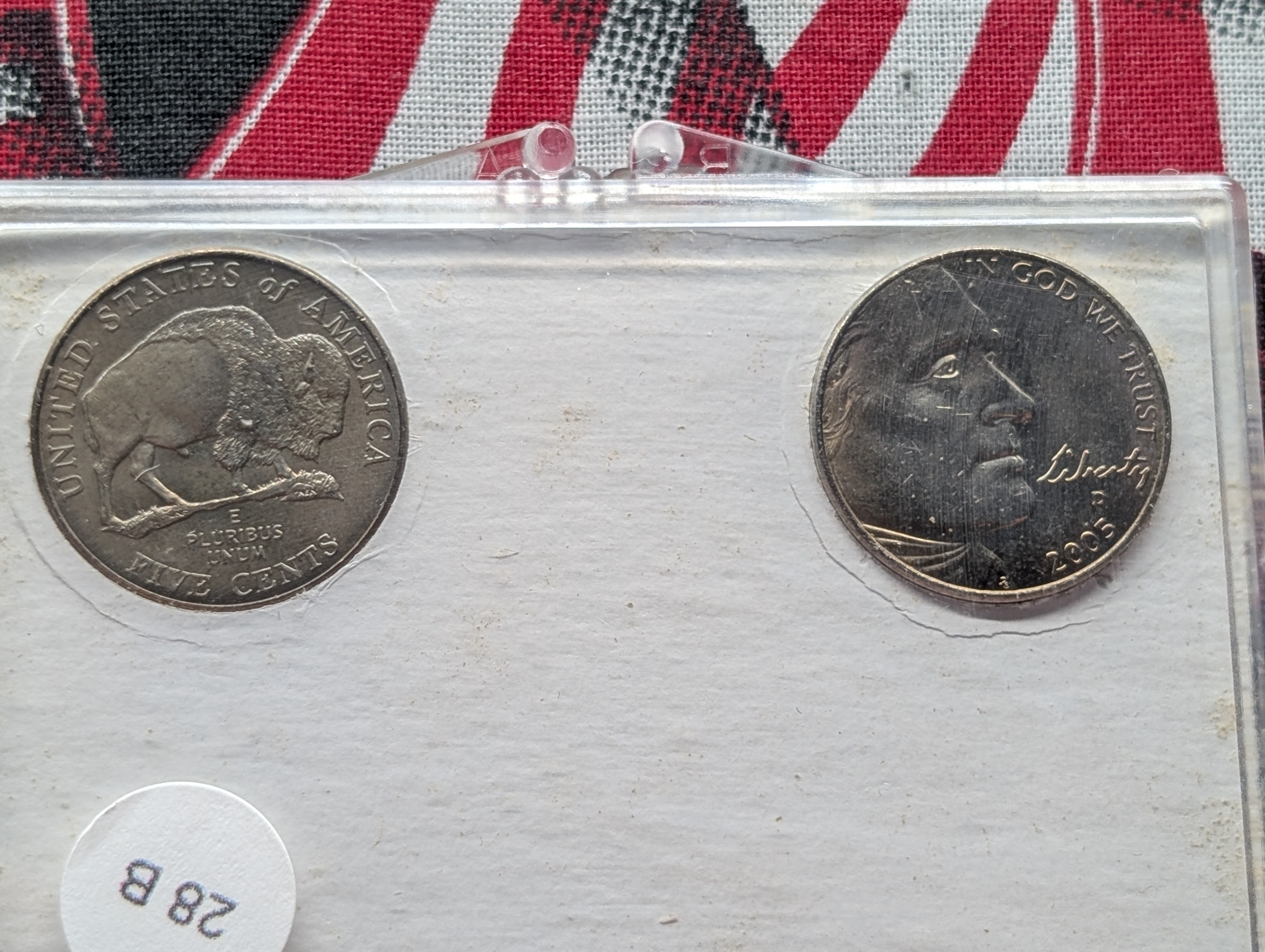 2005 P&D Westward Journey Bison Nickel Set