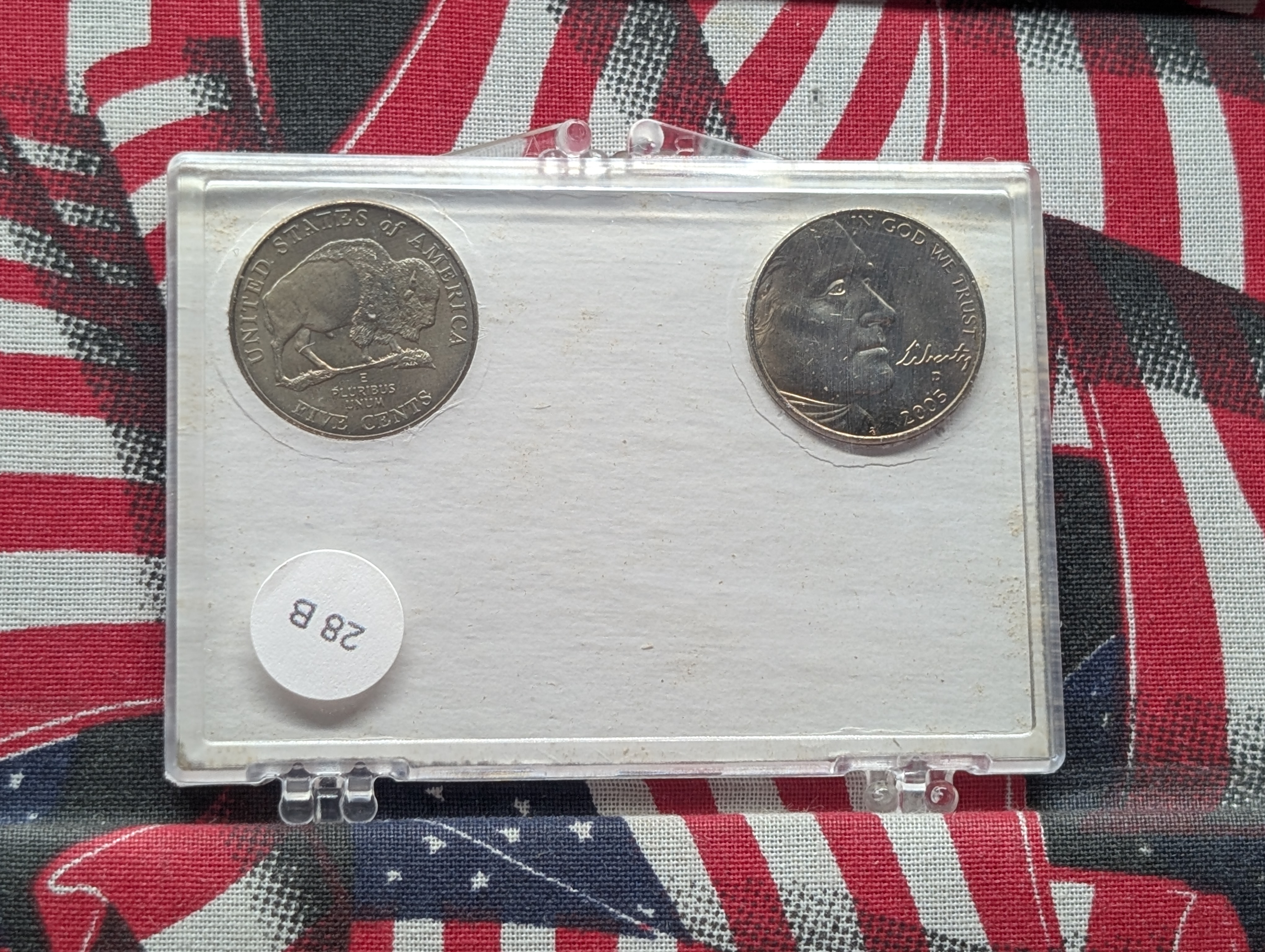 2005 P&D Westward Journey Bison Nickel Set