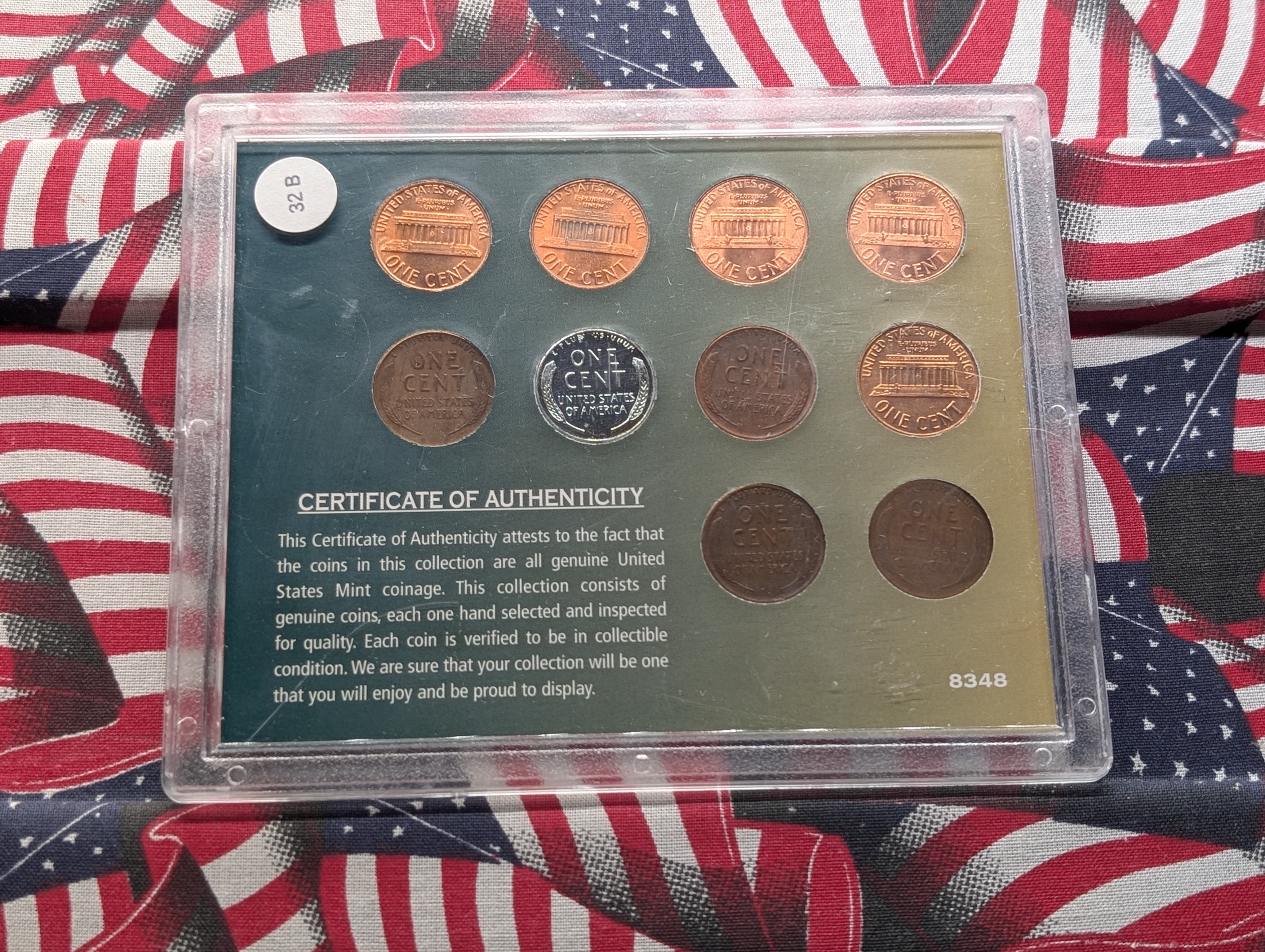 Complete Lincoln Penny Year Collection - 10 Coins