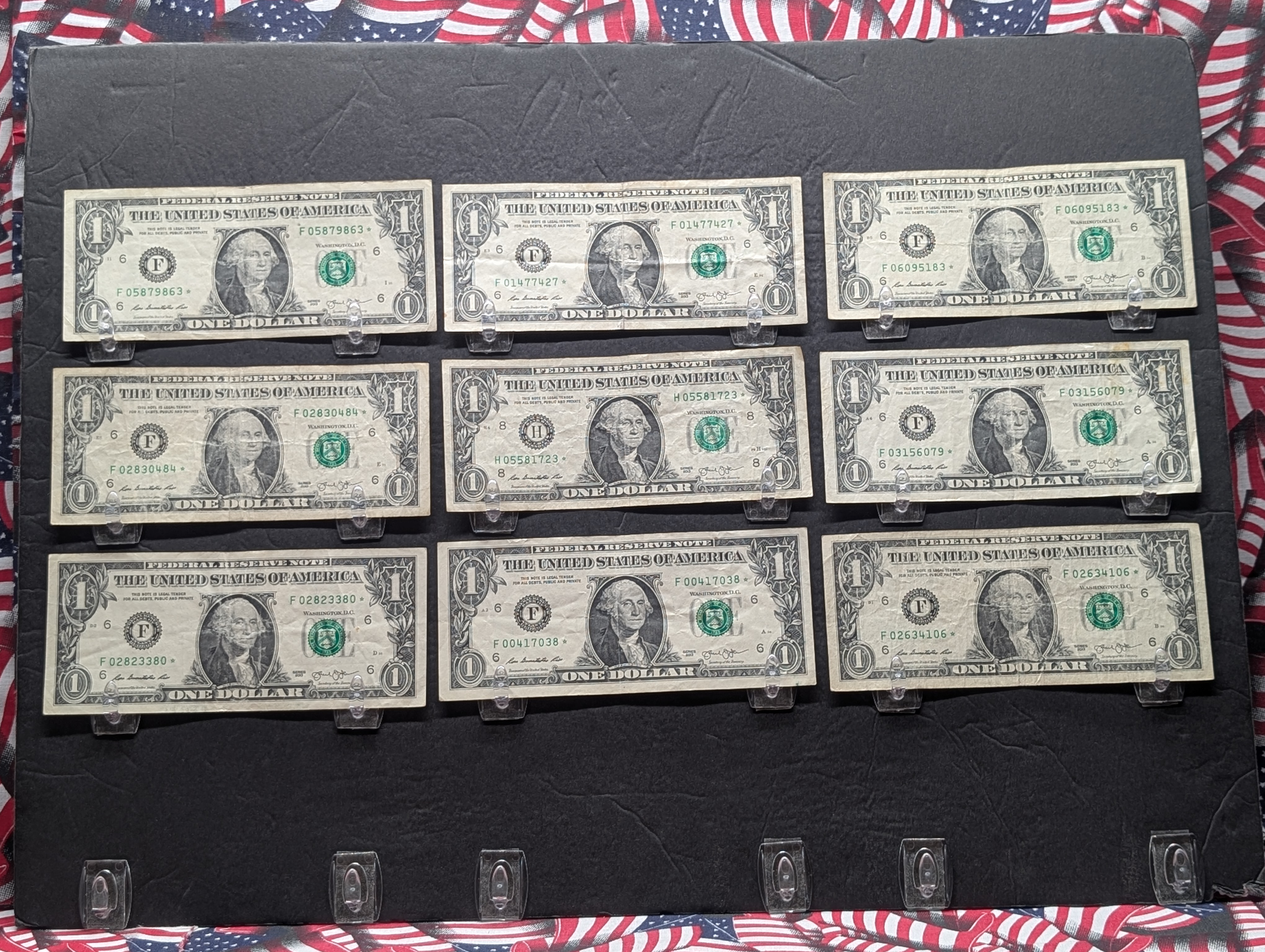 (9) 2013 Series One Dollar Star Replacement Notes, Atlanta