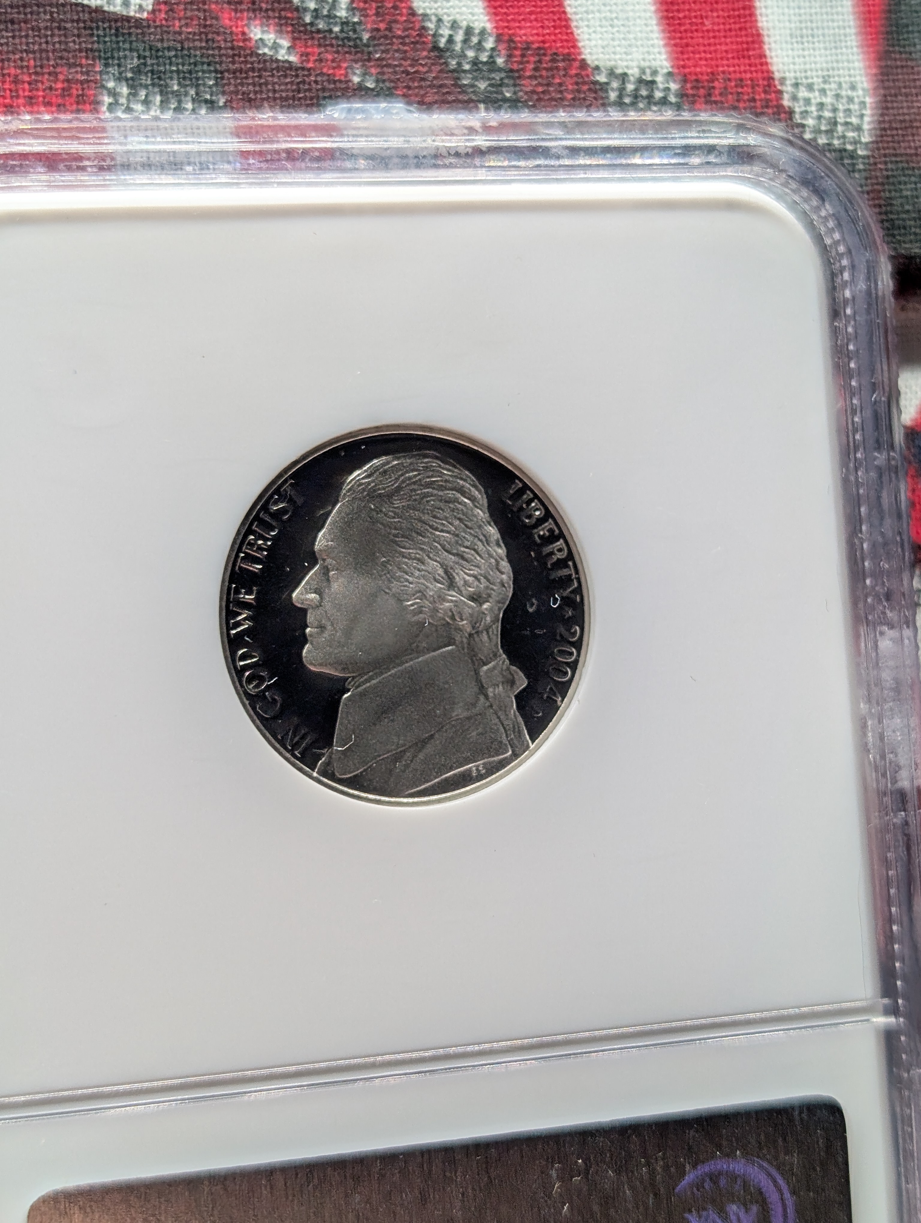 2004-S Jefferson Handshake Nickel NGC PF 69 Ultra Cameo