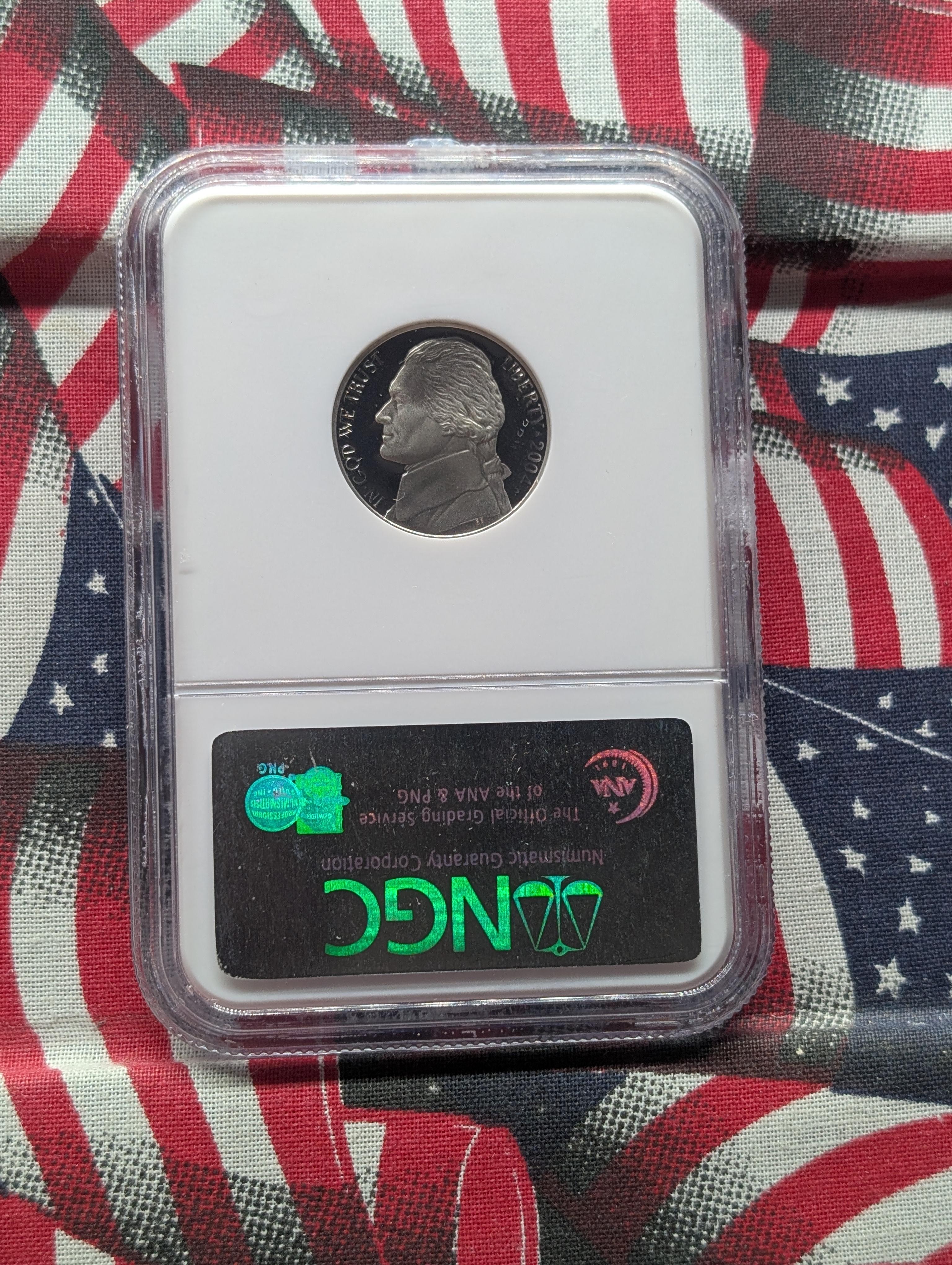 2004-S Jefferson Handshake Nickel NGC PF 69 Ultra Cameo