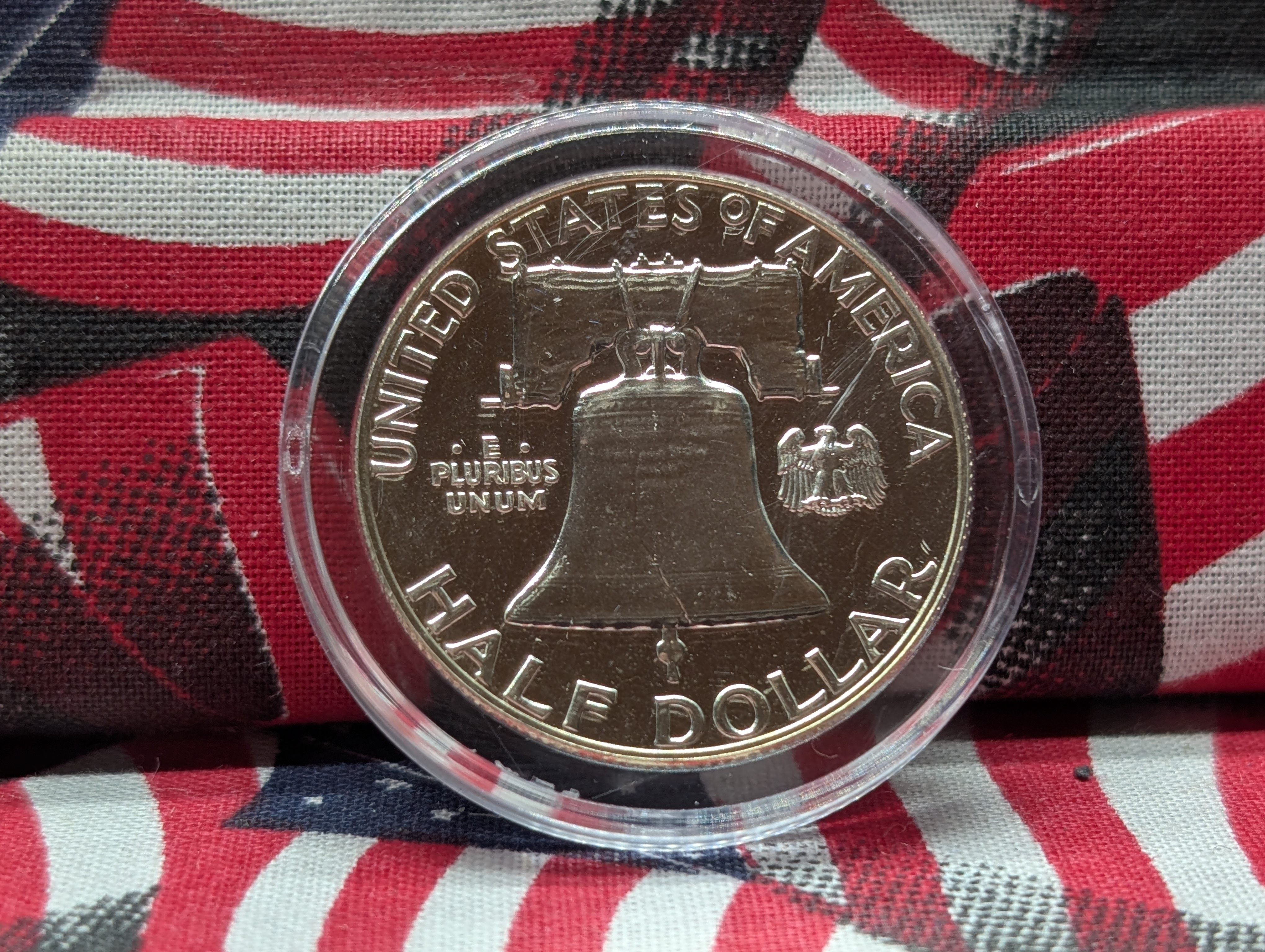 1962-P Franklin 90% Silver Half Dollar w/COA & Box