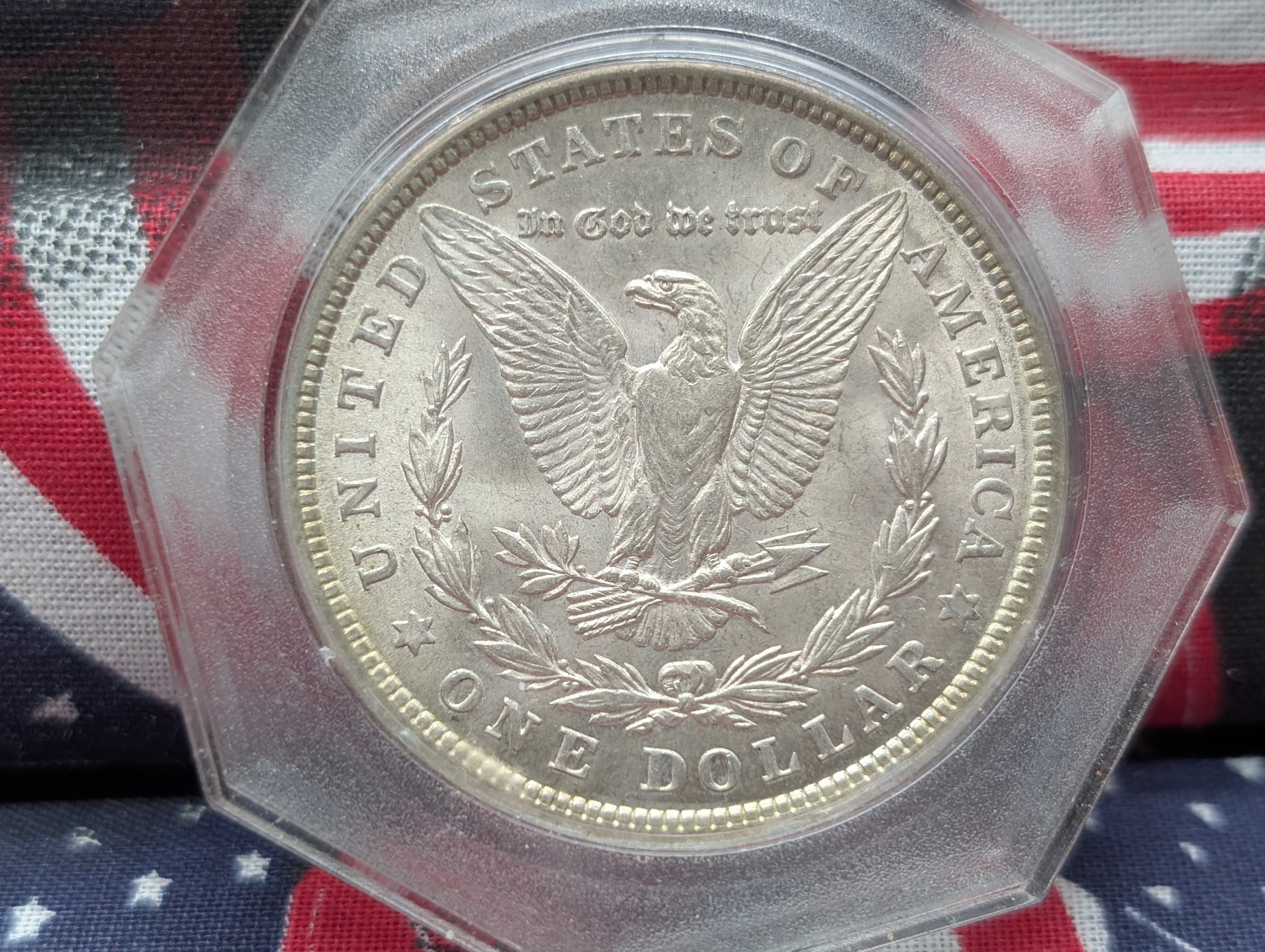 1921 Morgan Silver Dollar - 90% Silver Dollar, 26.73g