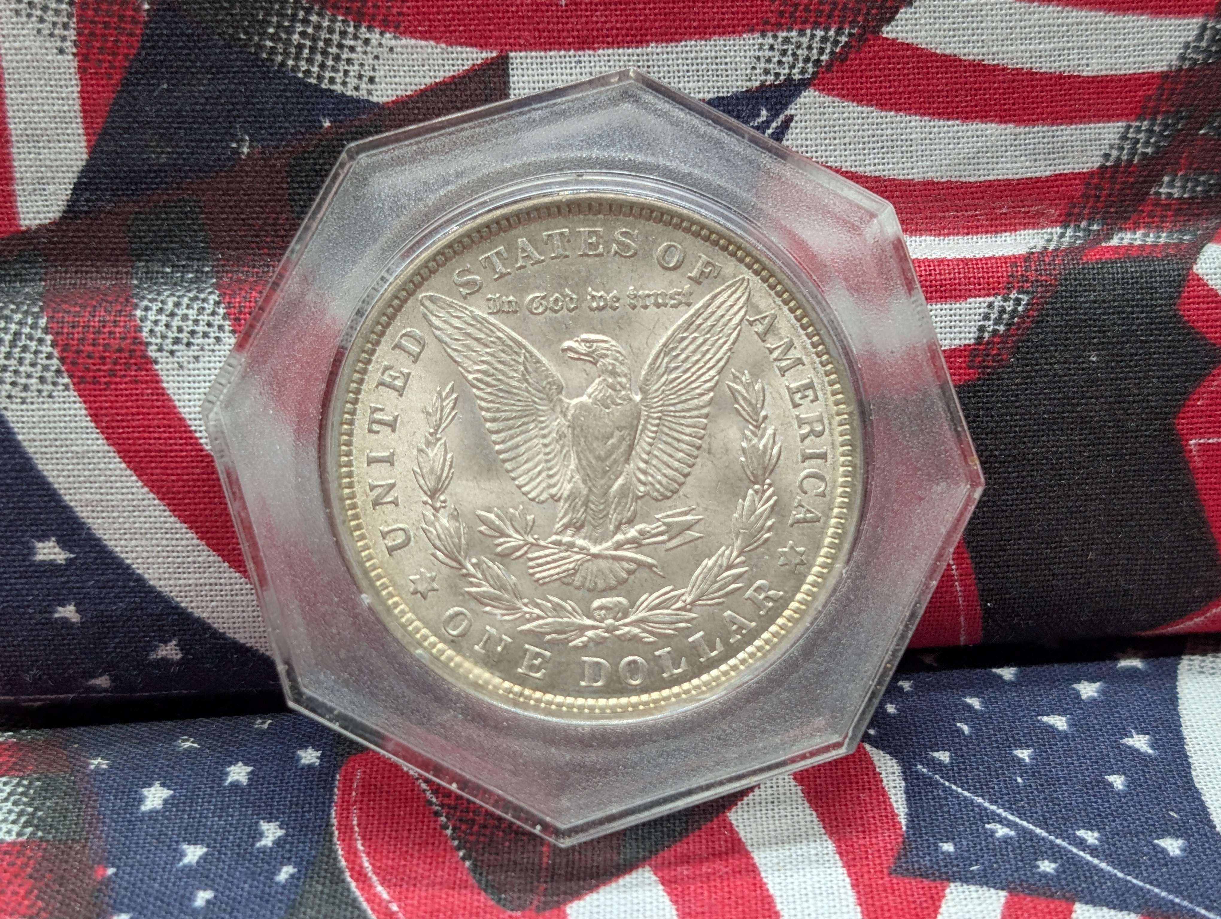 1921 Morgan Silver Dollar - 90% Silver Dollar, 26.73g