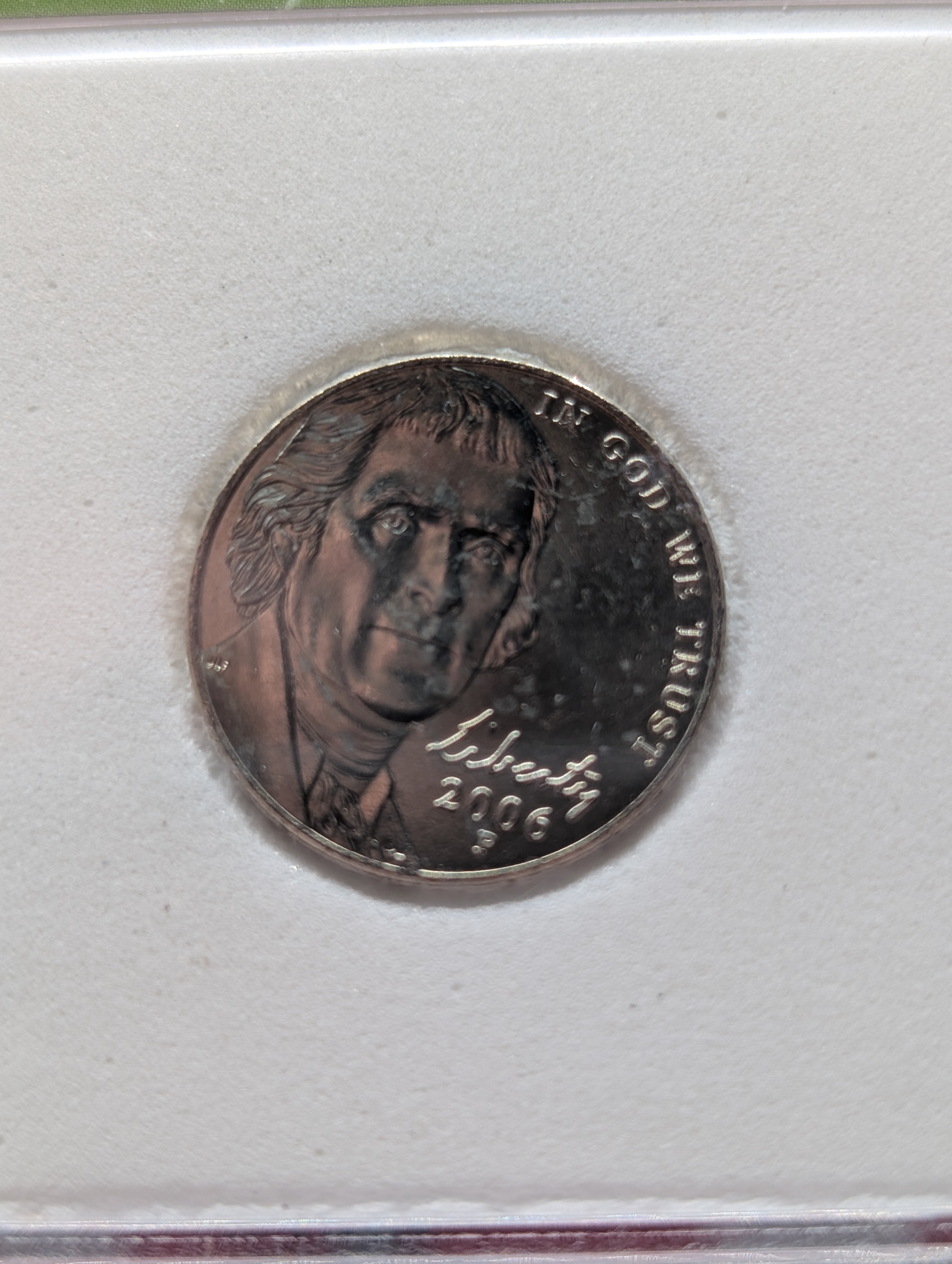 2006-P Jefferson Nickel Slabbed By INB