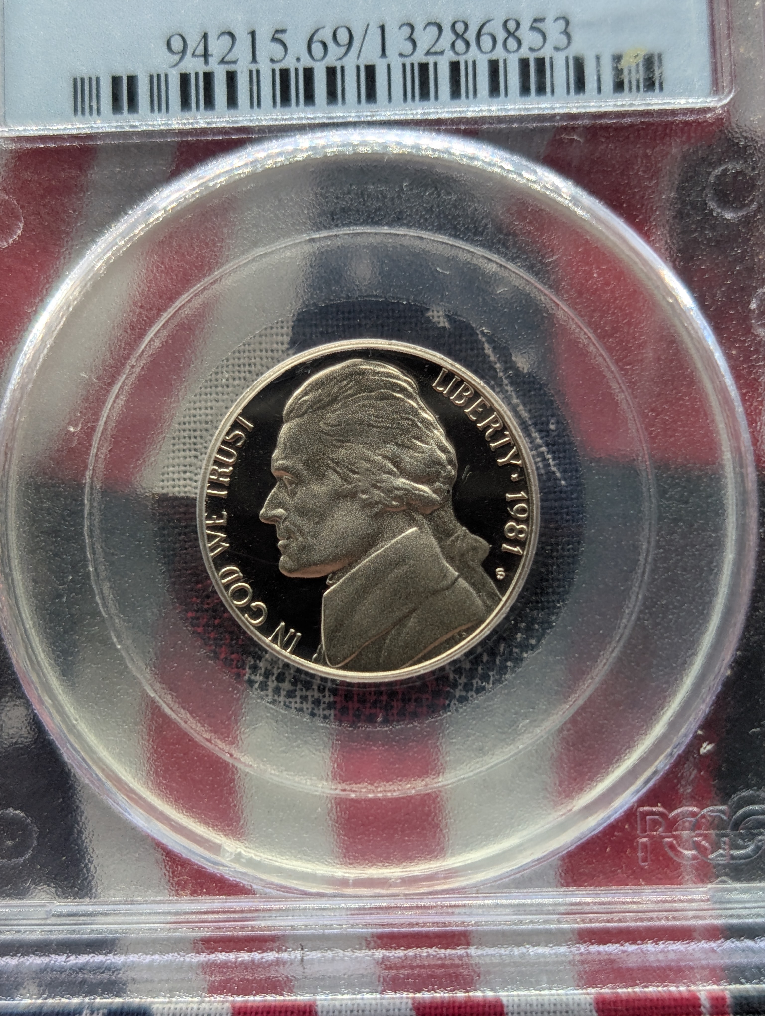 1981-S Jefferson Nickel, Type 1, PCGS PR 69 DCAM