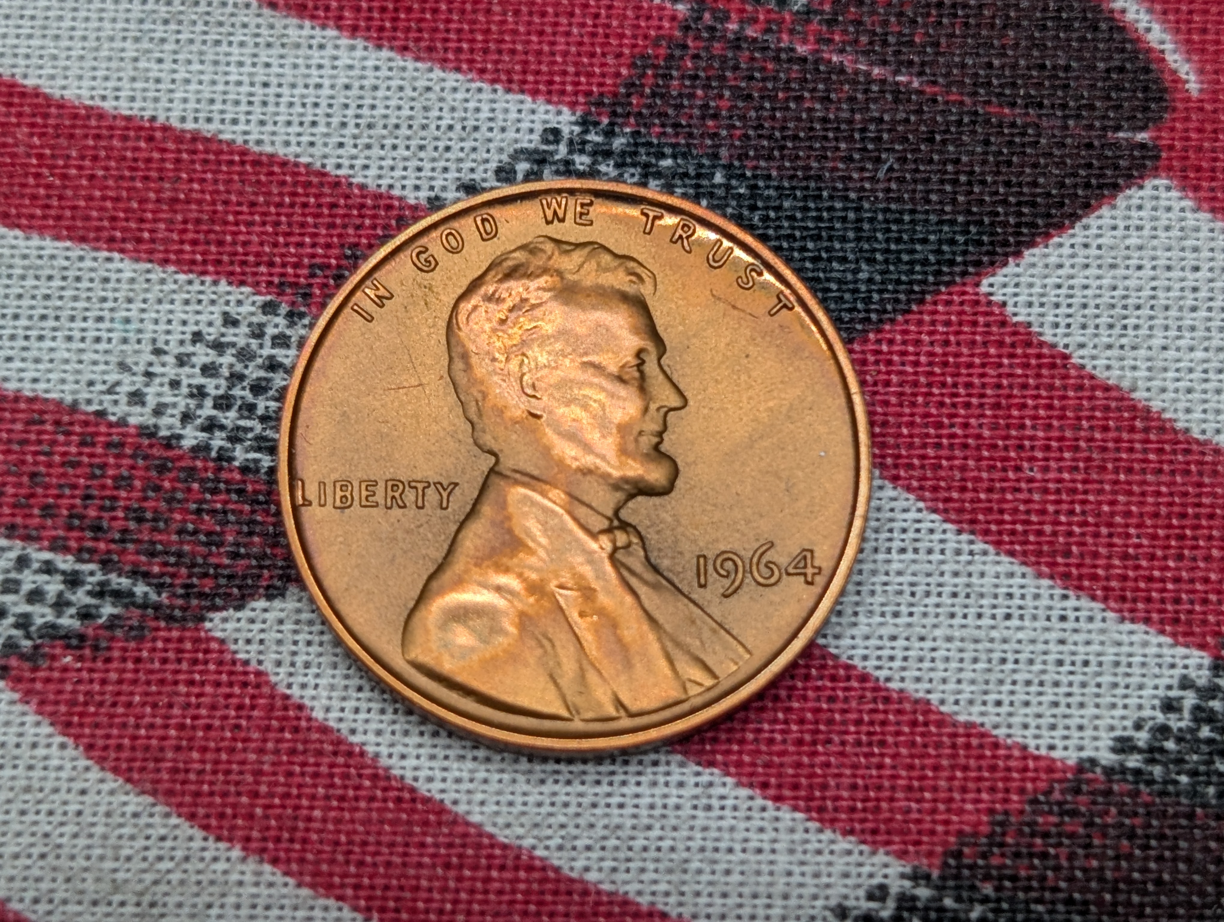 1964 Proof Lincoln Cent, Bright & Flashy