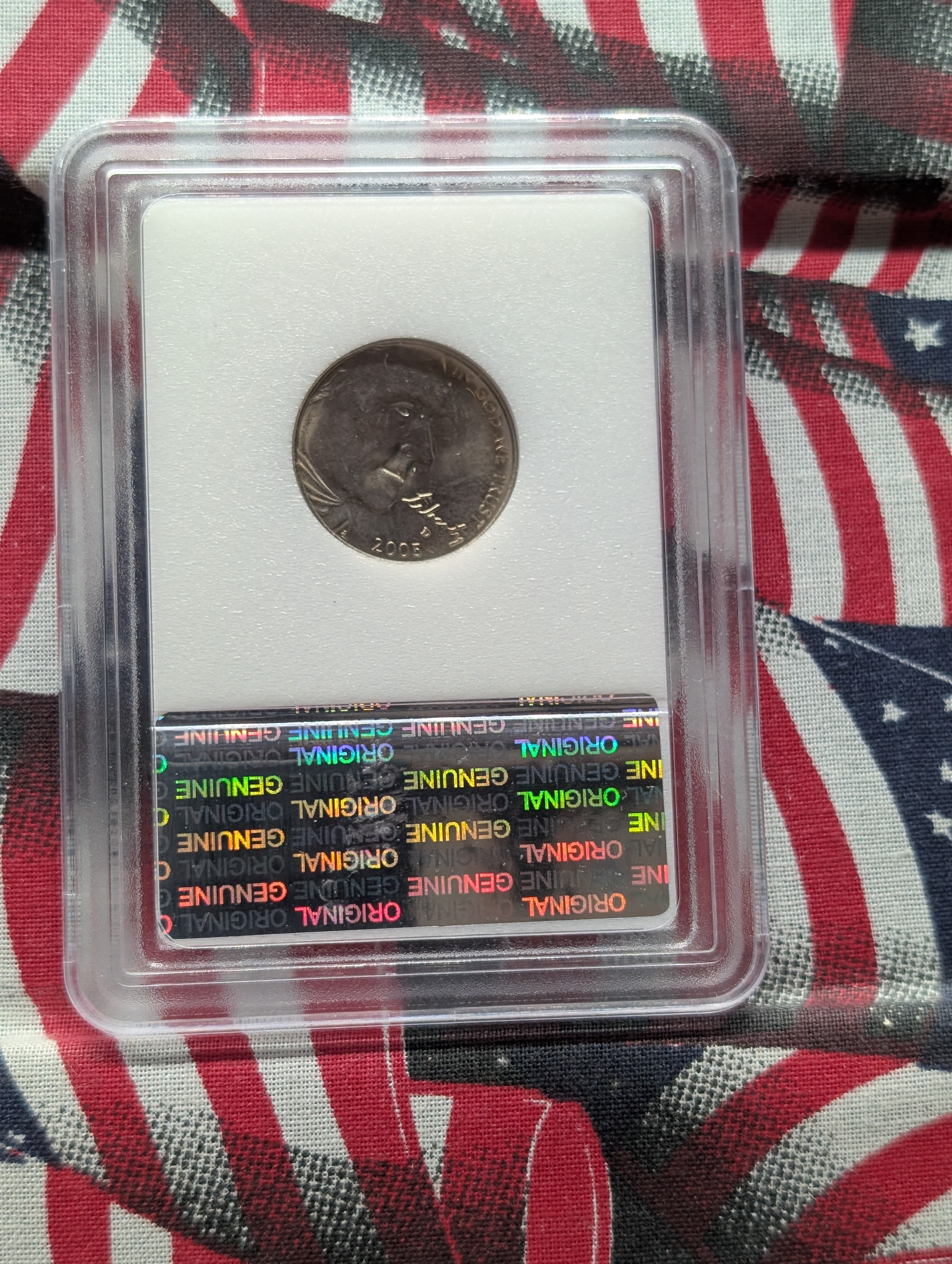 2005-D Jefferson Nickel, Ocean in View, Slabbed by INB