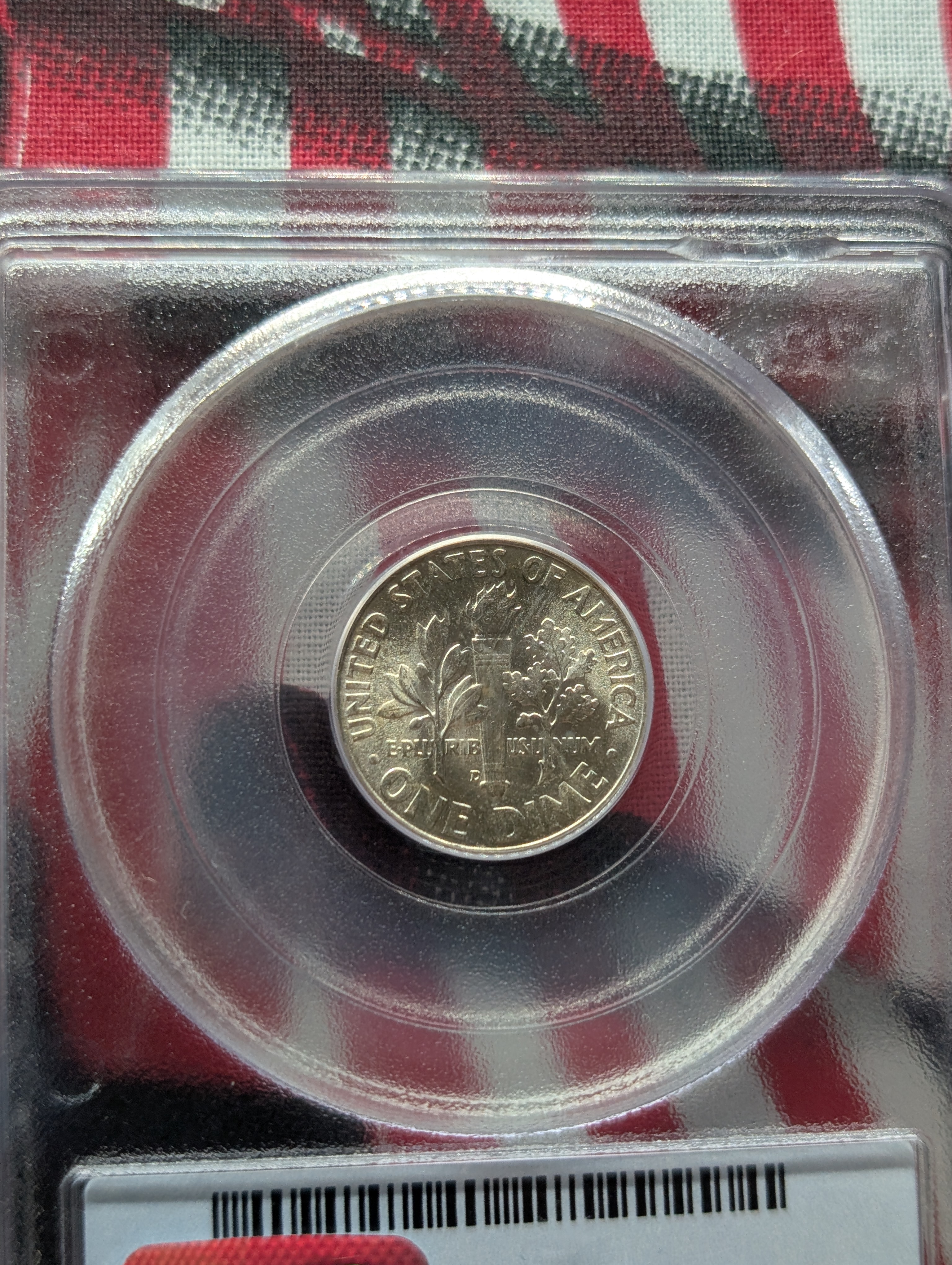 1946-D Roosevelt Dime PCGS MS 66 - 90% Silver, First Year