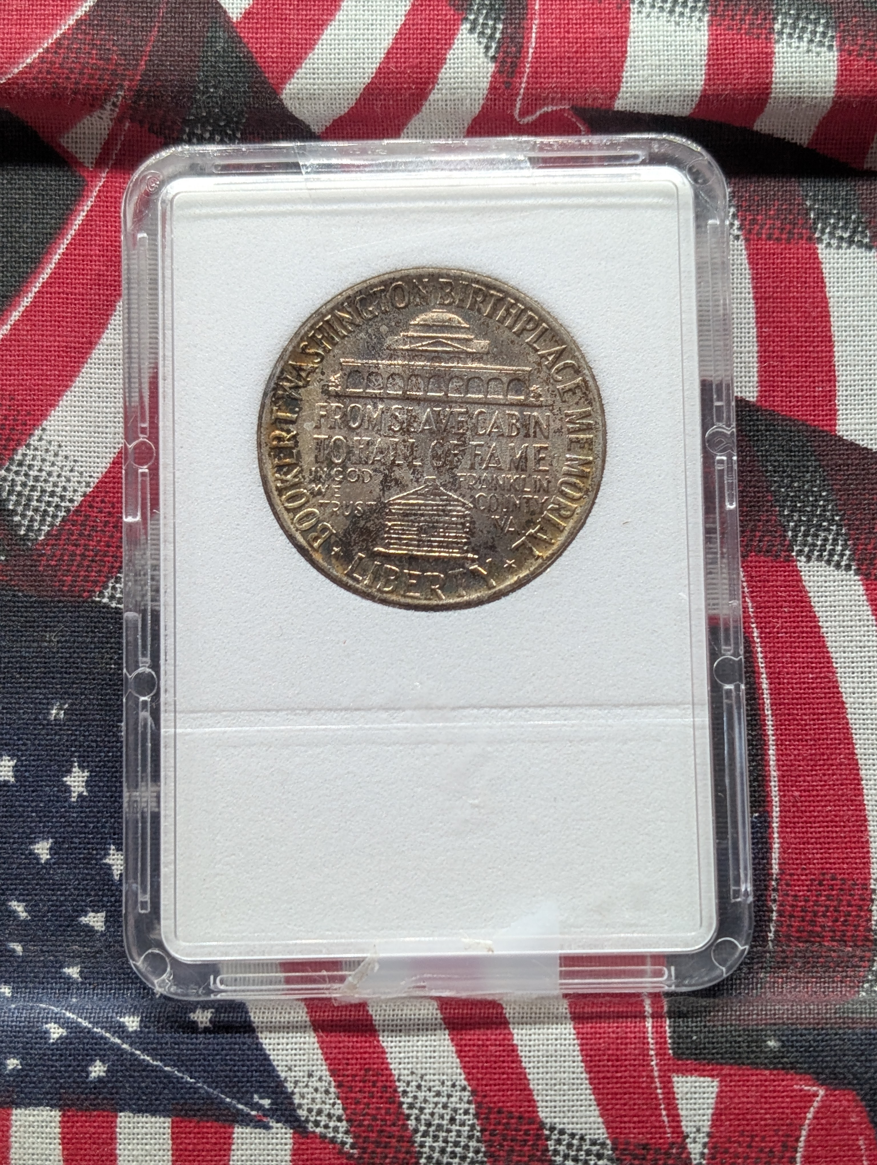 1946 Booker T. Washington Commemorative Half Dollar, 90% Silver