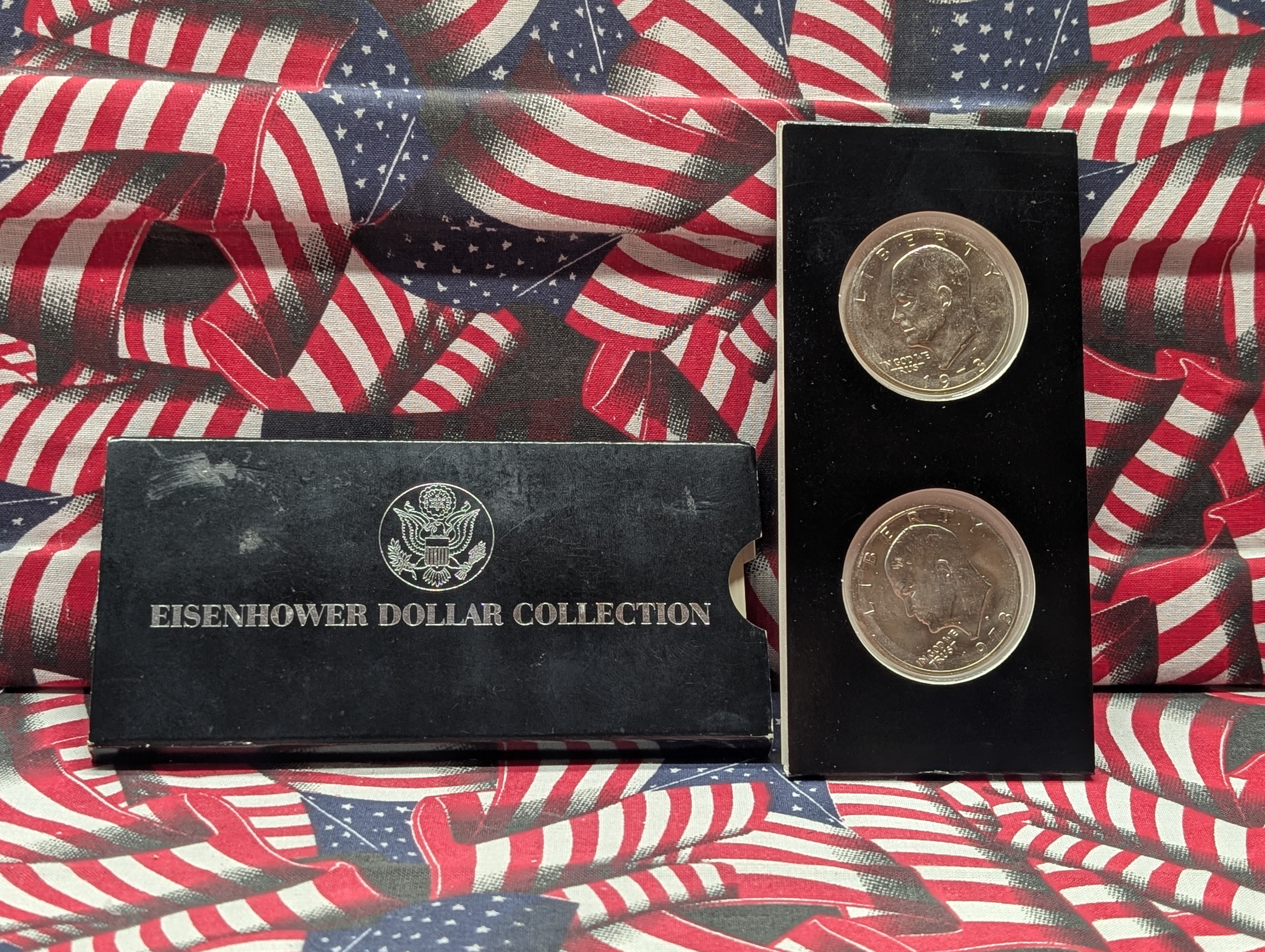 1973 P&D Eisenhower Dollar Collection