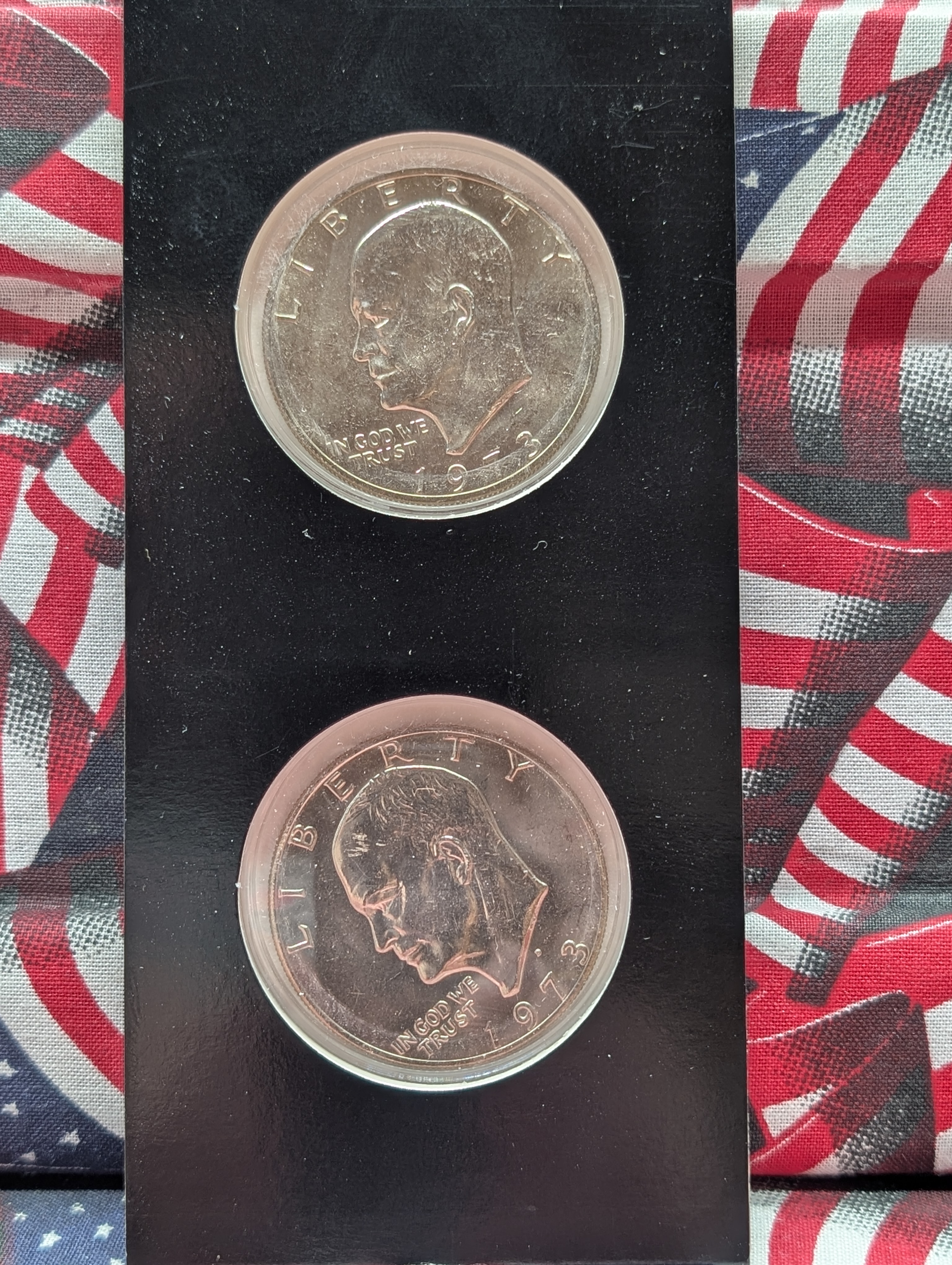 1973 P&D Eisenhower Dollar Collection