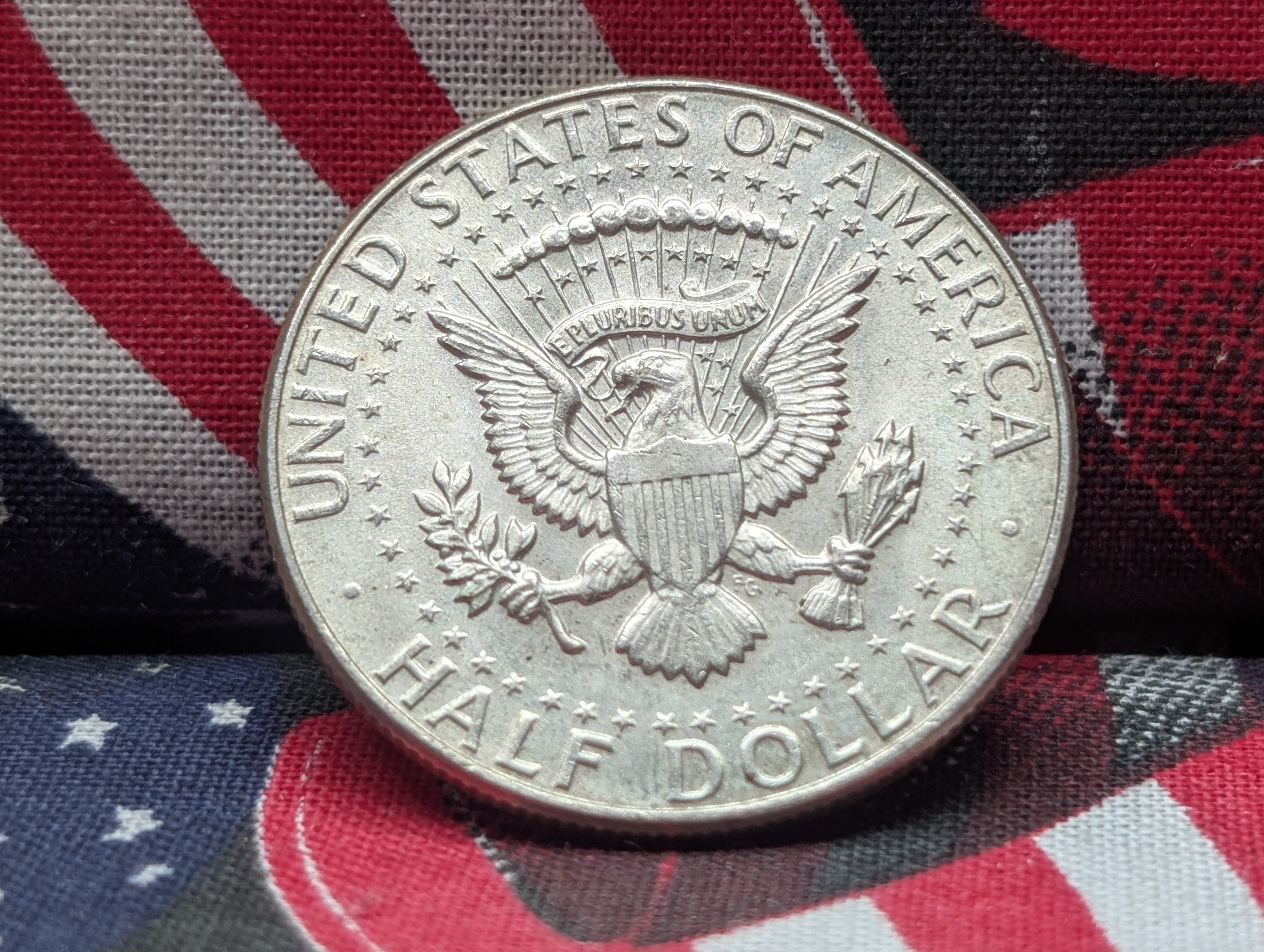 1964-P Kennedy Half Dollar, 90% Silver