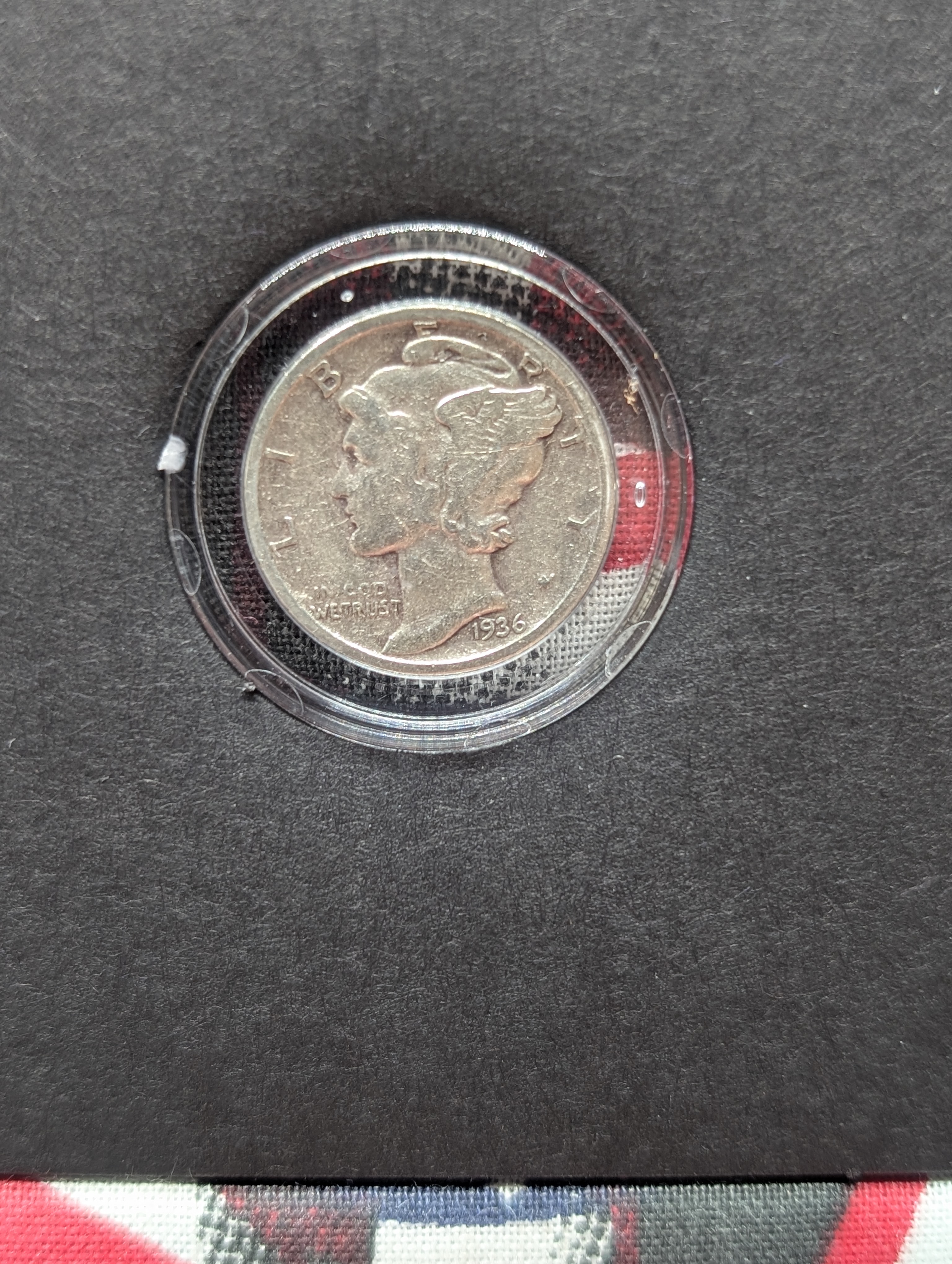 1936-P Walking Liberty Half Dollar & 1936-D Mercury Dime - 90% Silver Coins
