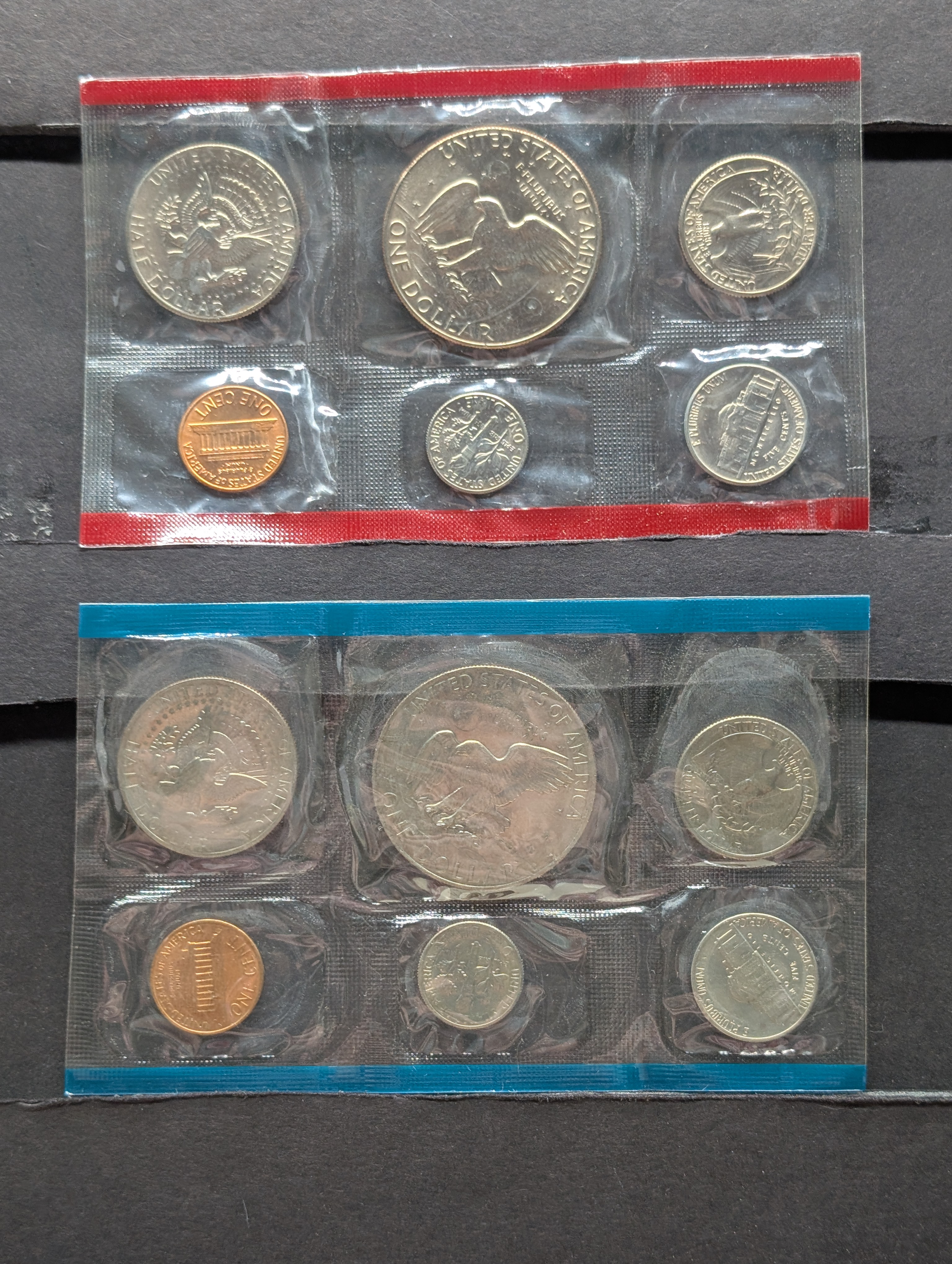 1977-P&D U.S. Mint UNC. Coin Set, 12 Coin Set