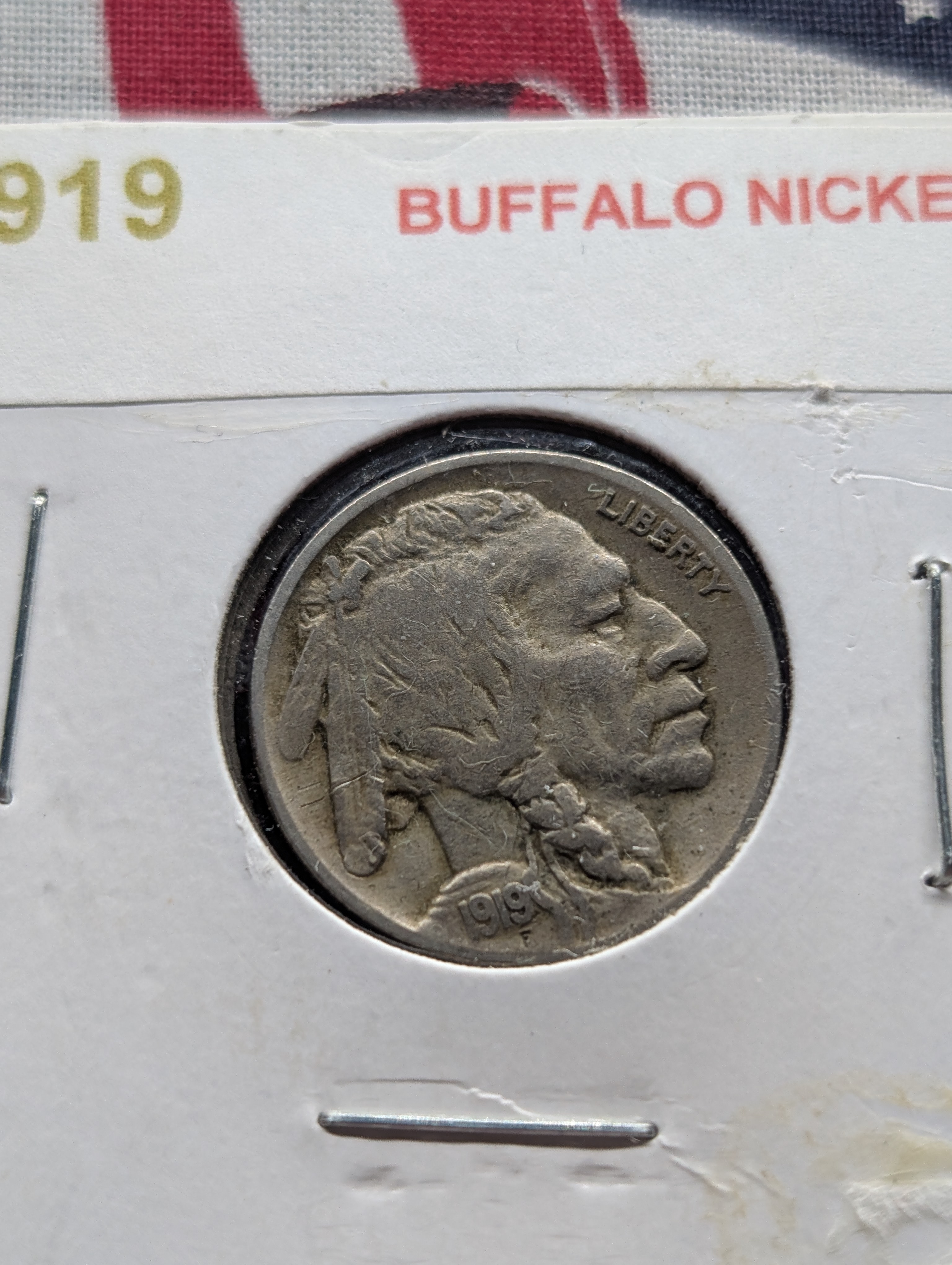 (5) Indian Head Buffalo Nickels - 1919, 1920, 1923, 1934-D, 1935-D