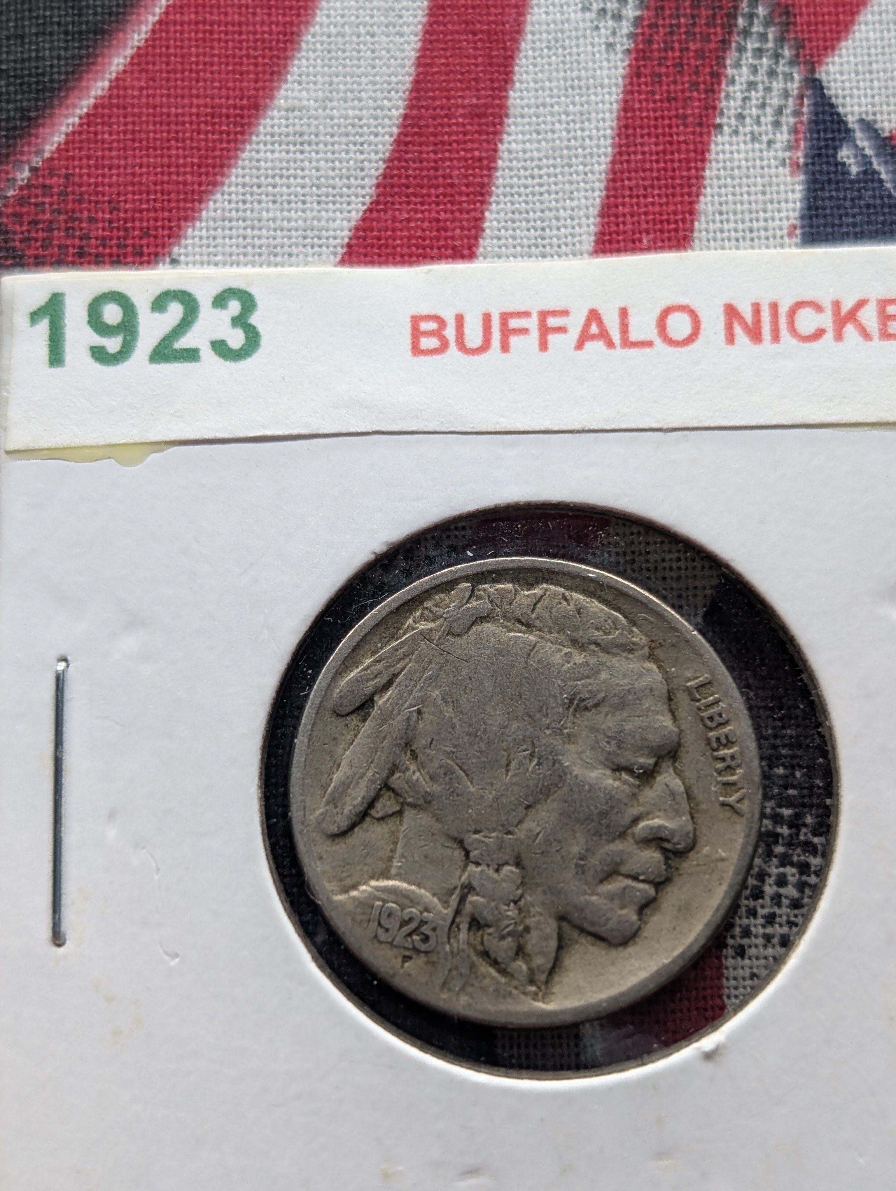 (5) Indian Head Buffalo Nickels - 1919, 1920, 1923, 1934-D, 1935-D