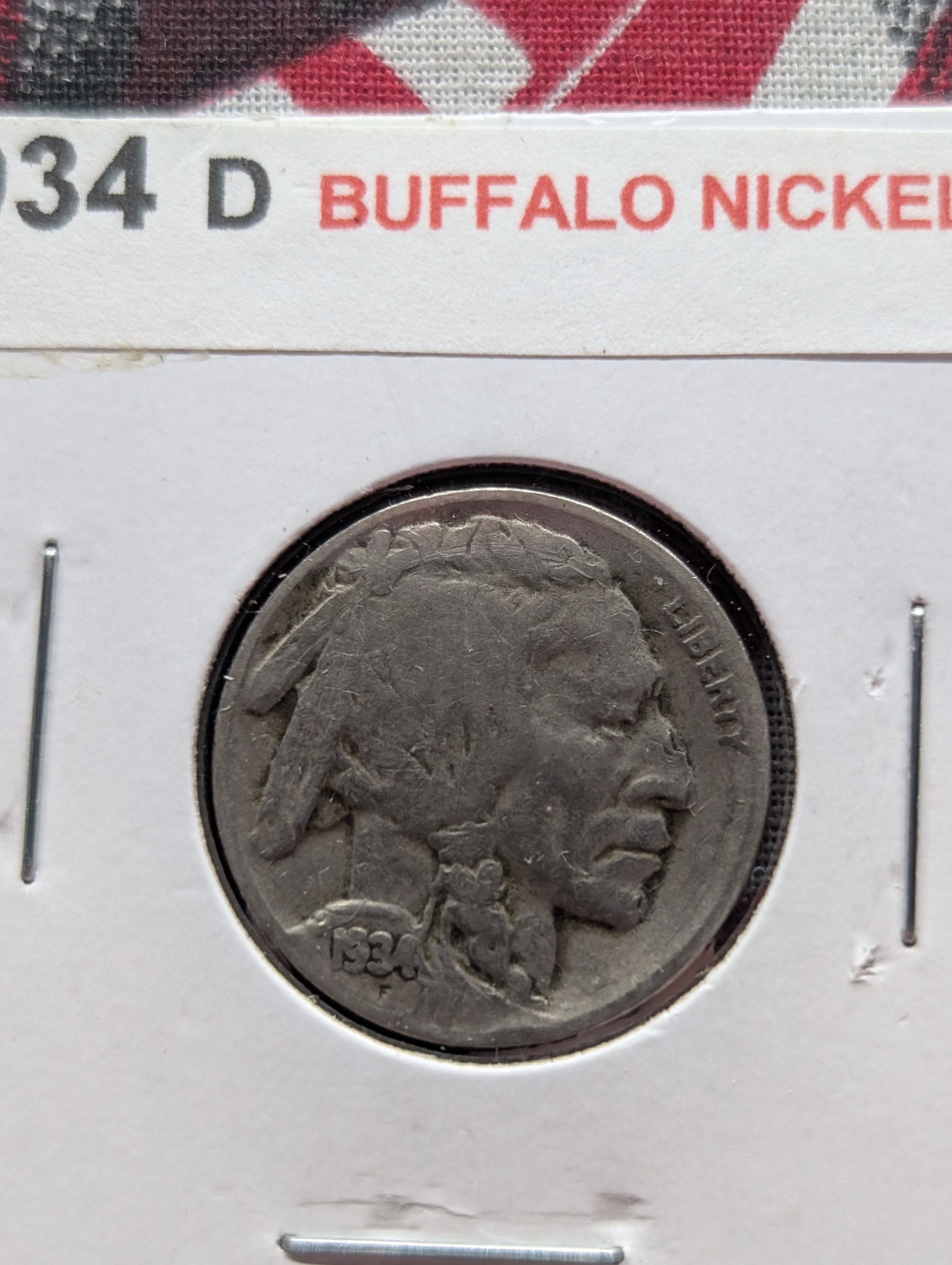 (5) Indian Head Buffalo Nickels - 1919, 1920, 1923, 1934-D, 1935-D