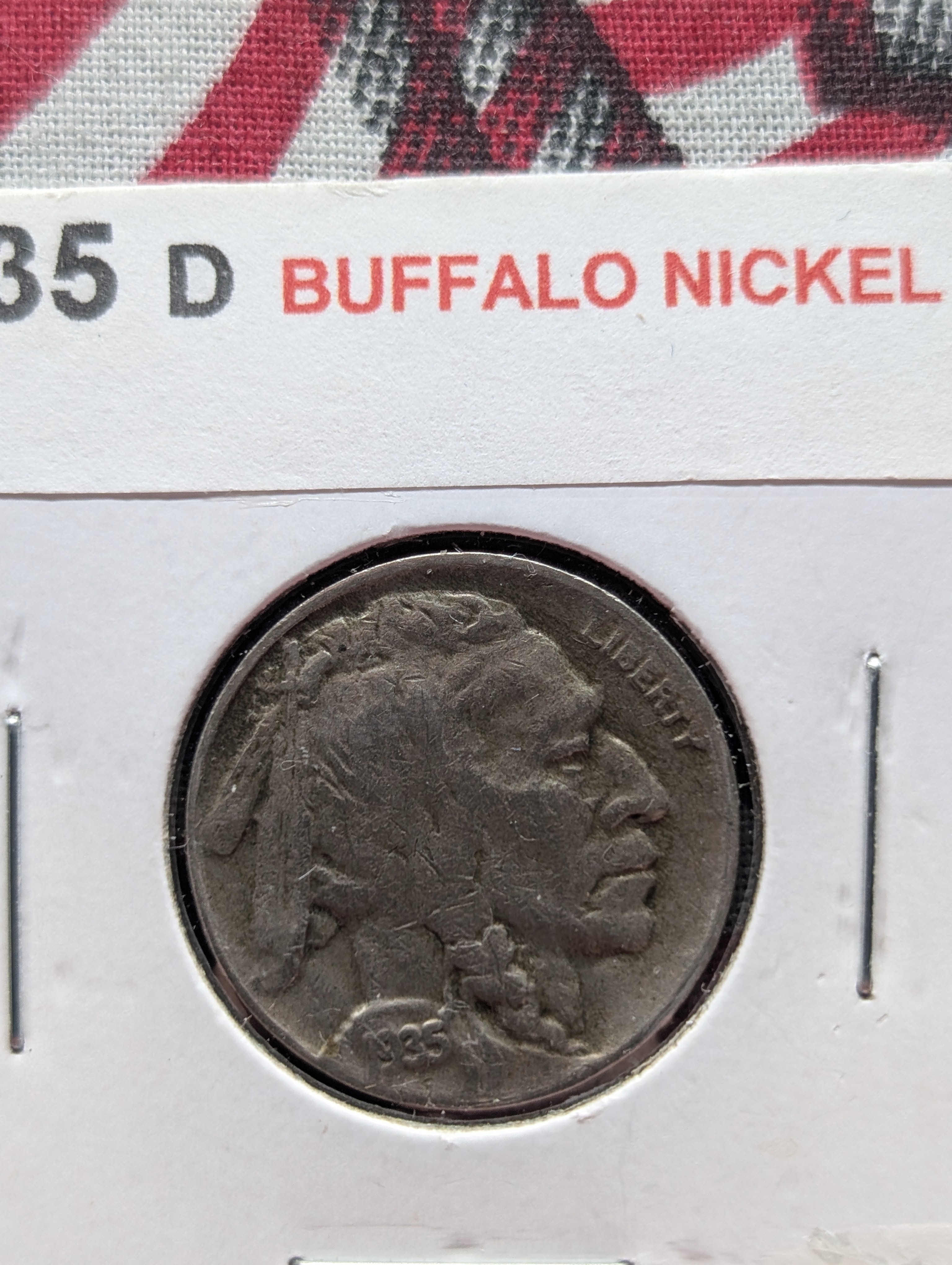 (5) Indian Head Buffalo Nickels - 1919, 1920, 1923, 1934-D, 1935-D
