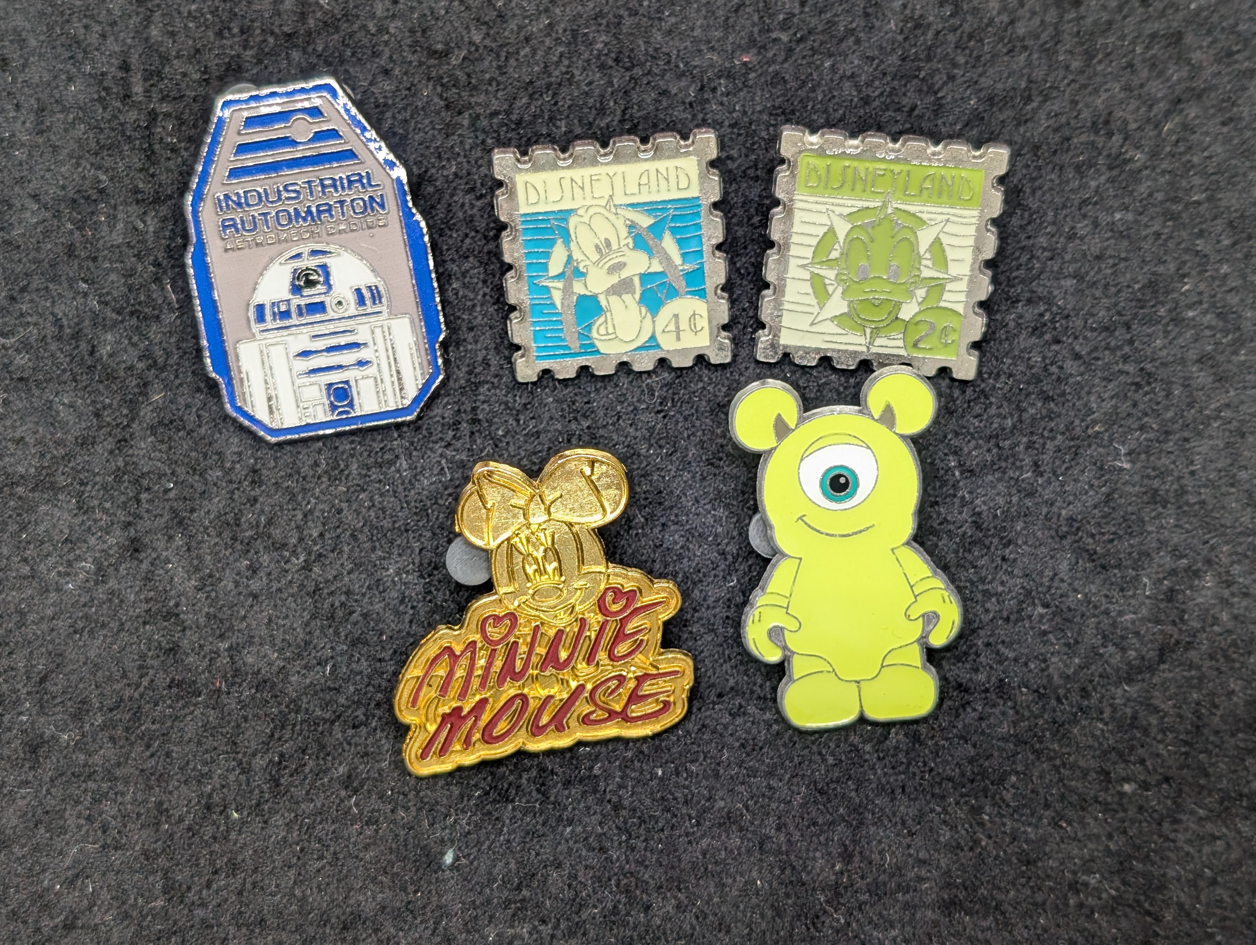(10) Assorted Disney Pins, $12-20 Dollars Each at Disneyland