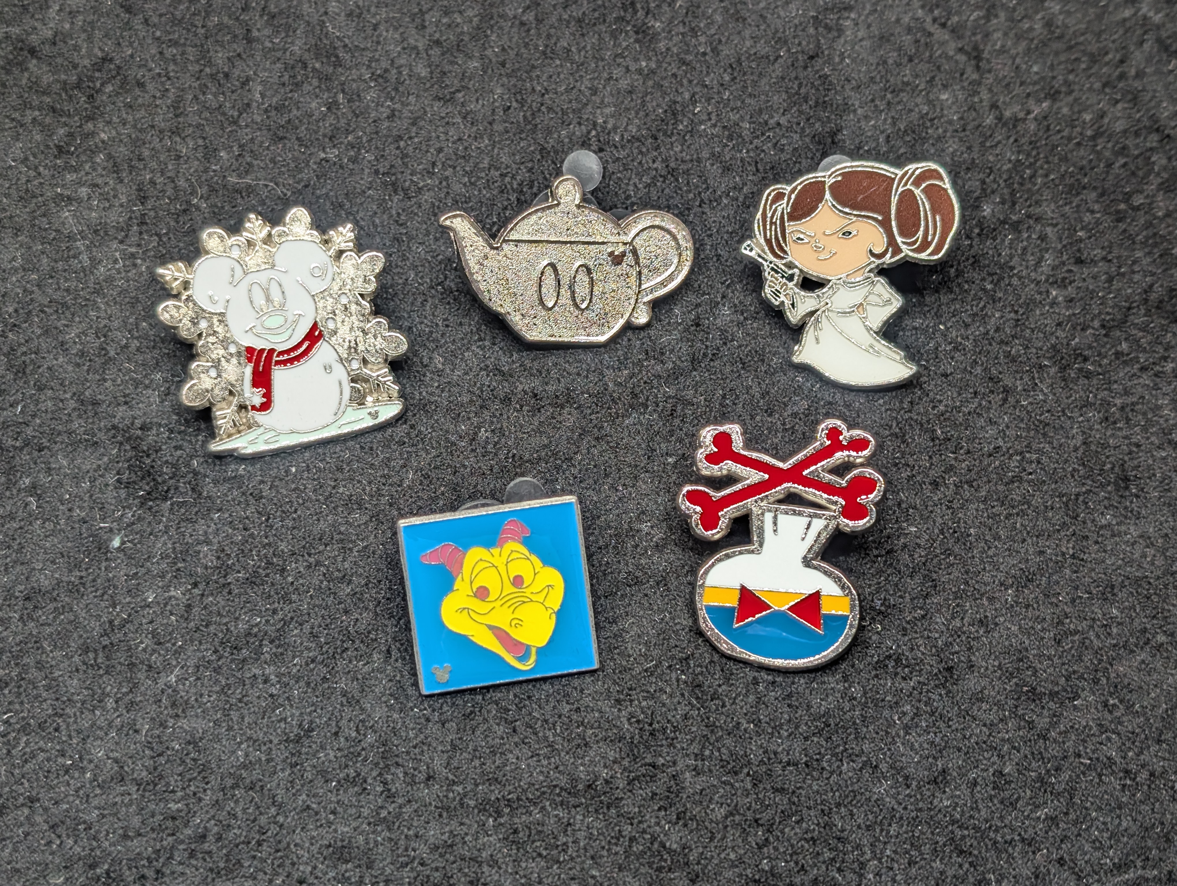 (10) Assorted Disney Pins, $12-20 Dollars Each at Disneyland