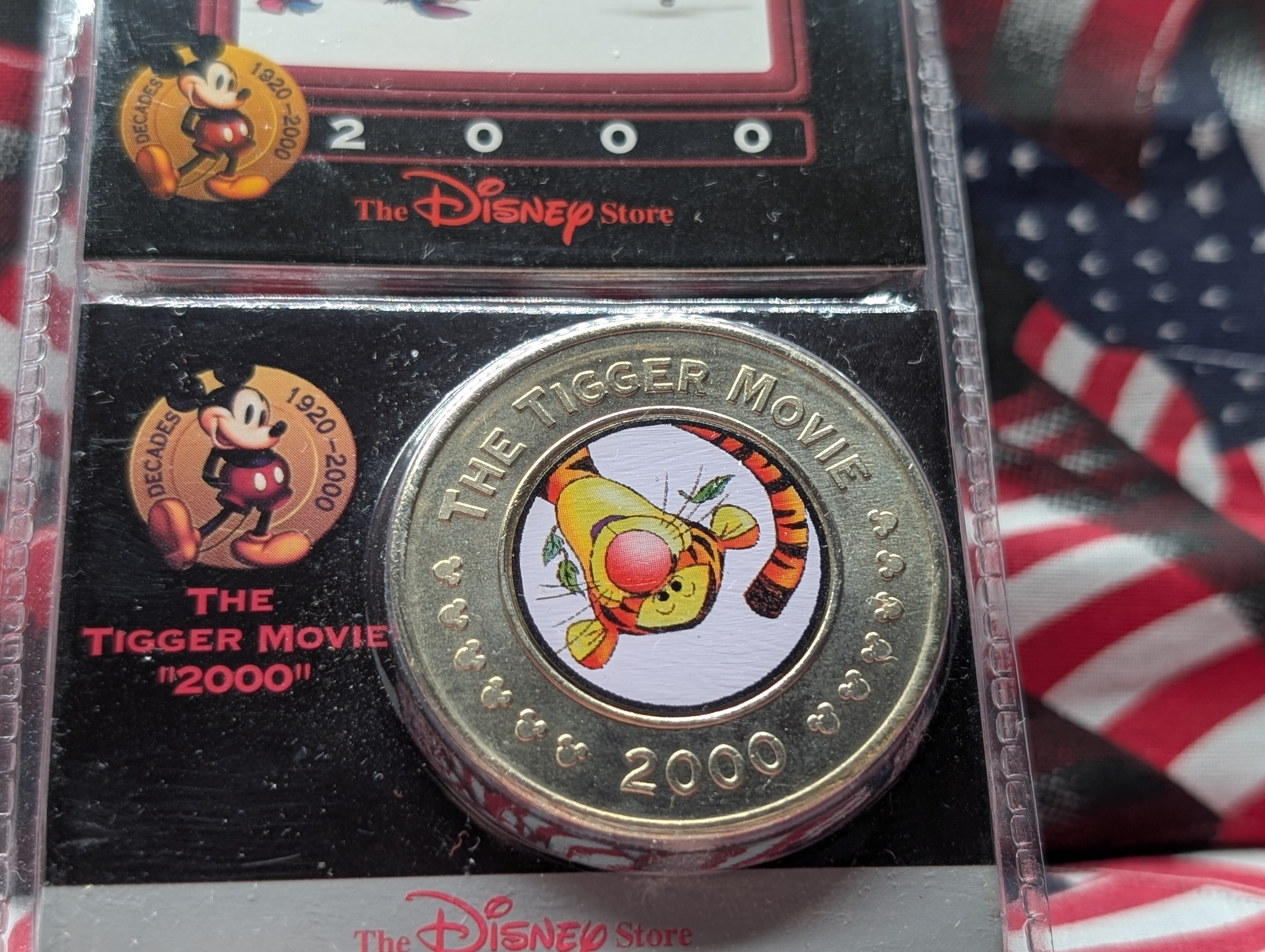 Disney's, THE TIGGER MOVIE, 2000-Harder to Find, Brand new in Plastic Case. Great Gift for the Disney Collector!