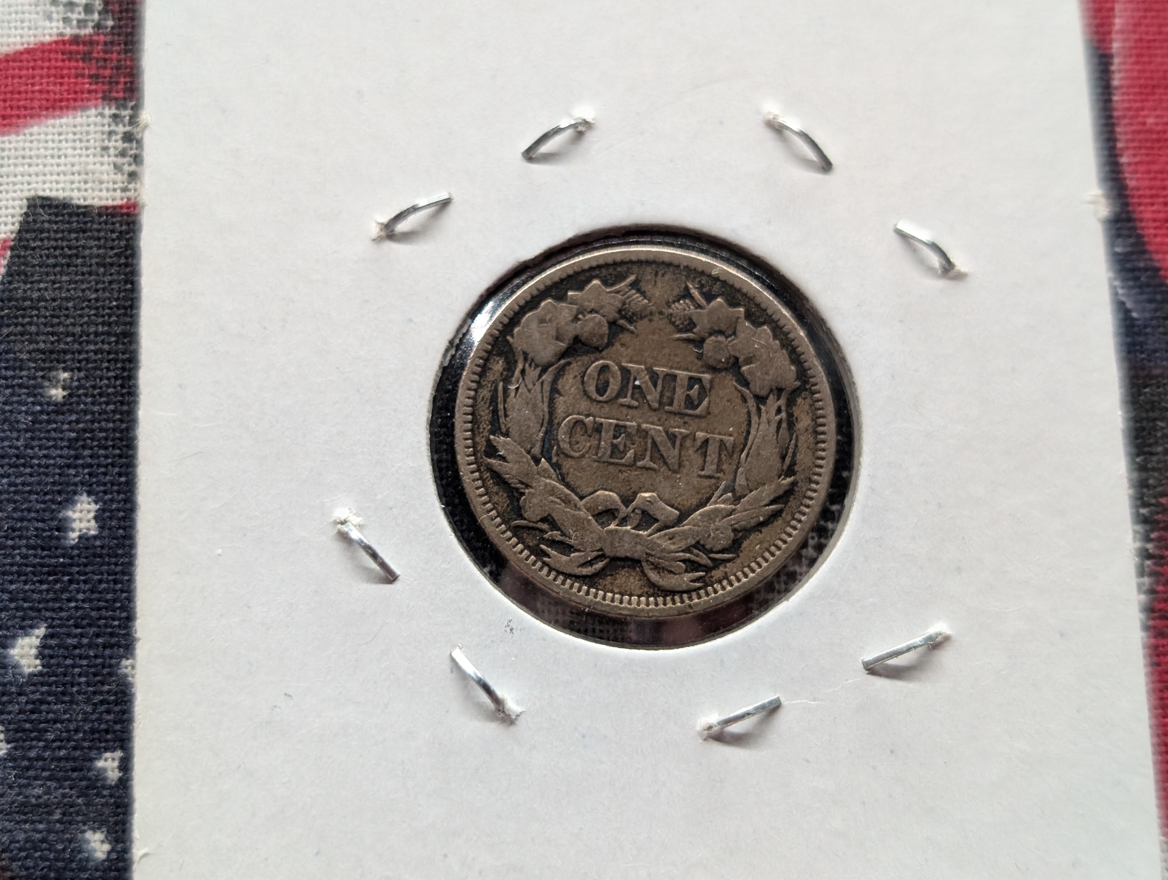 1857 Flying Eagle Cent, VG, 169 Years Old!